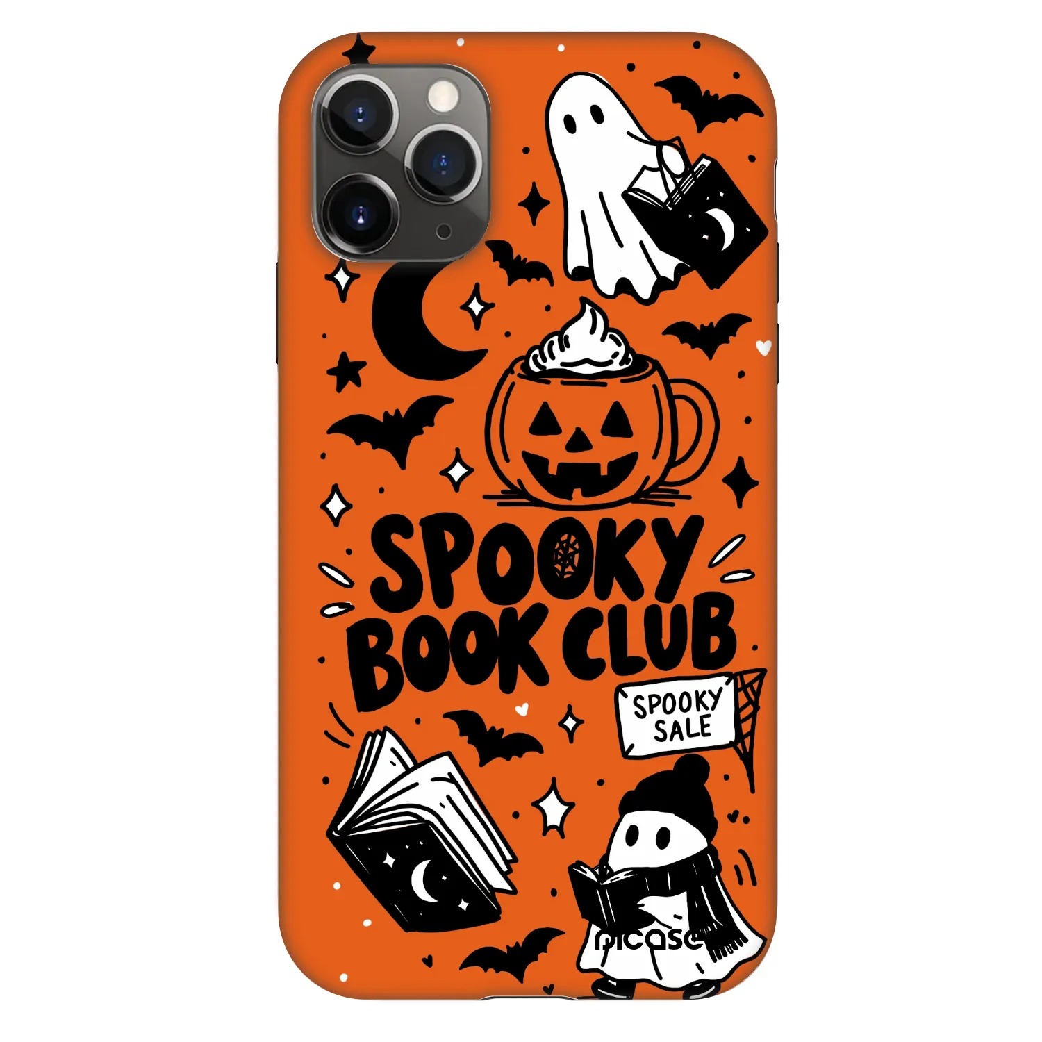 Picasee Fashion Case pro Apple iPhone 11 Pro - Spooky book club