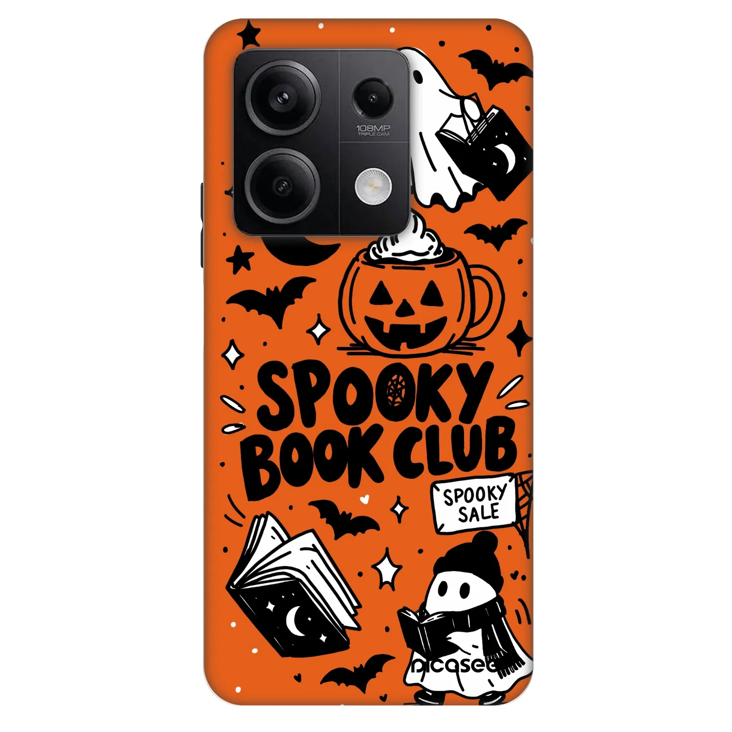 Picasee Fashion Case pro Xiaomi Redmi Note 13 5G - Spooky book club