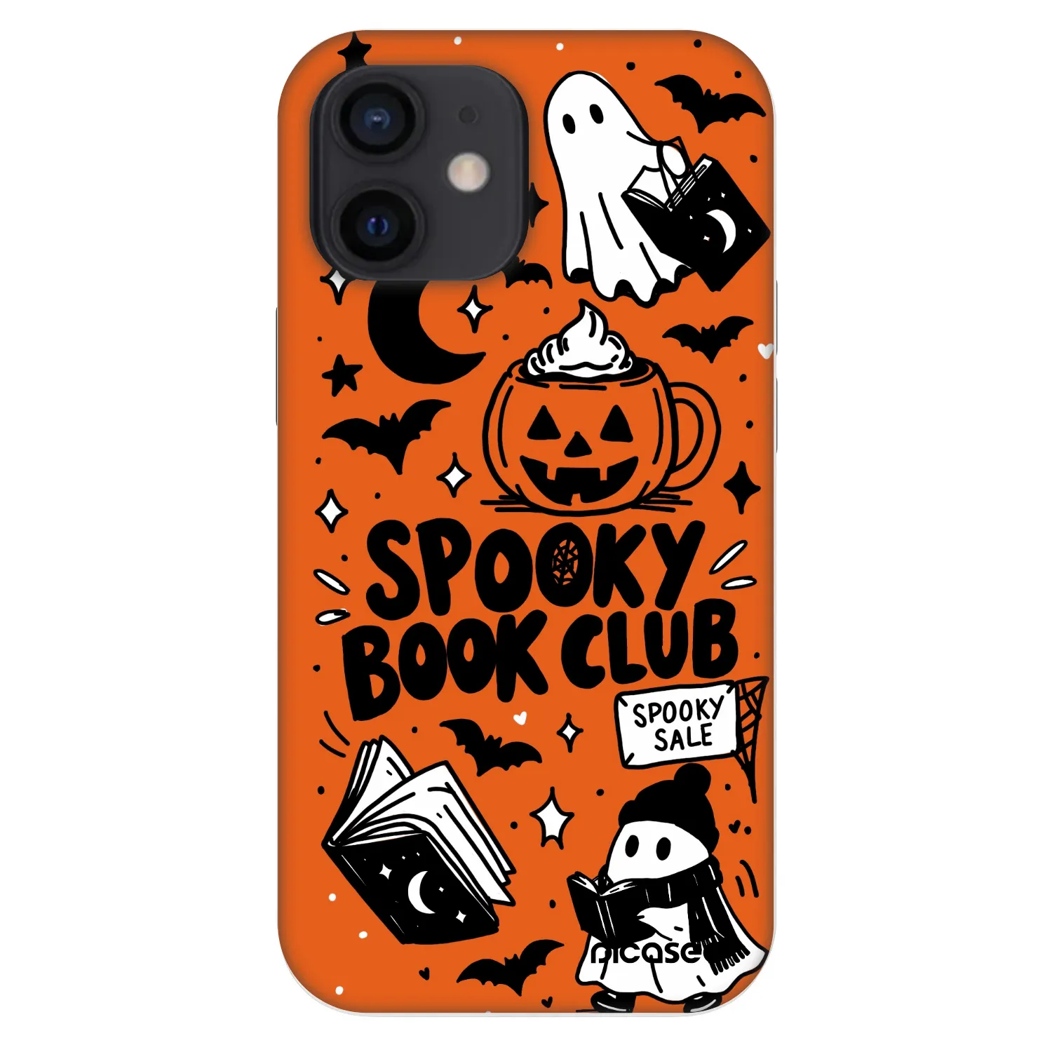 Picasee Fashion Case pro Apple iPhone 12 mini - Spooky book club
