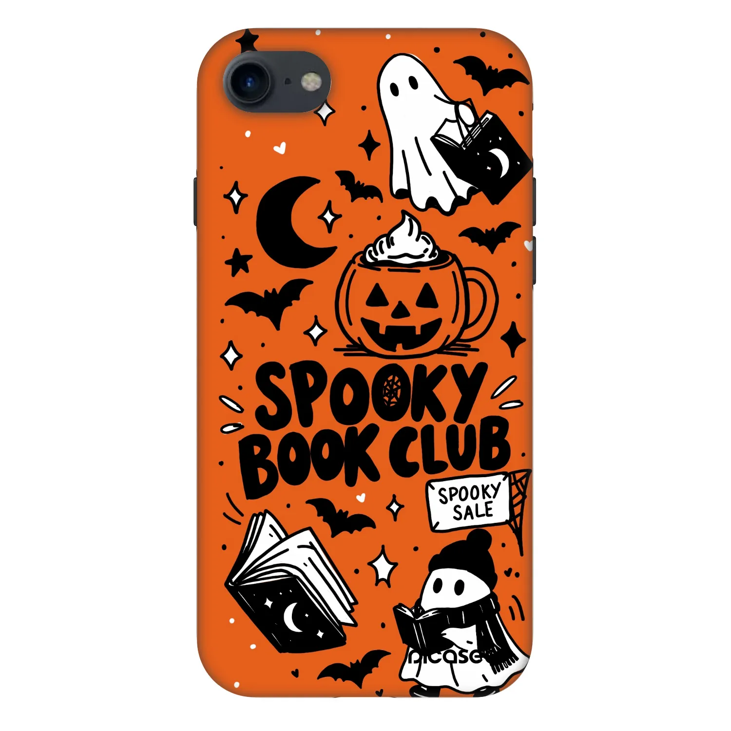 Picasee Fashion Case pro Apple iPhone 8 - Spooky book club