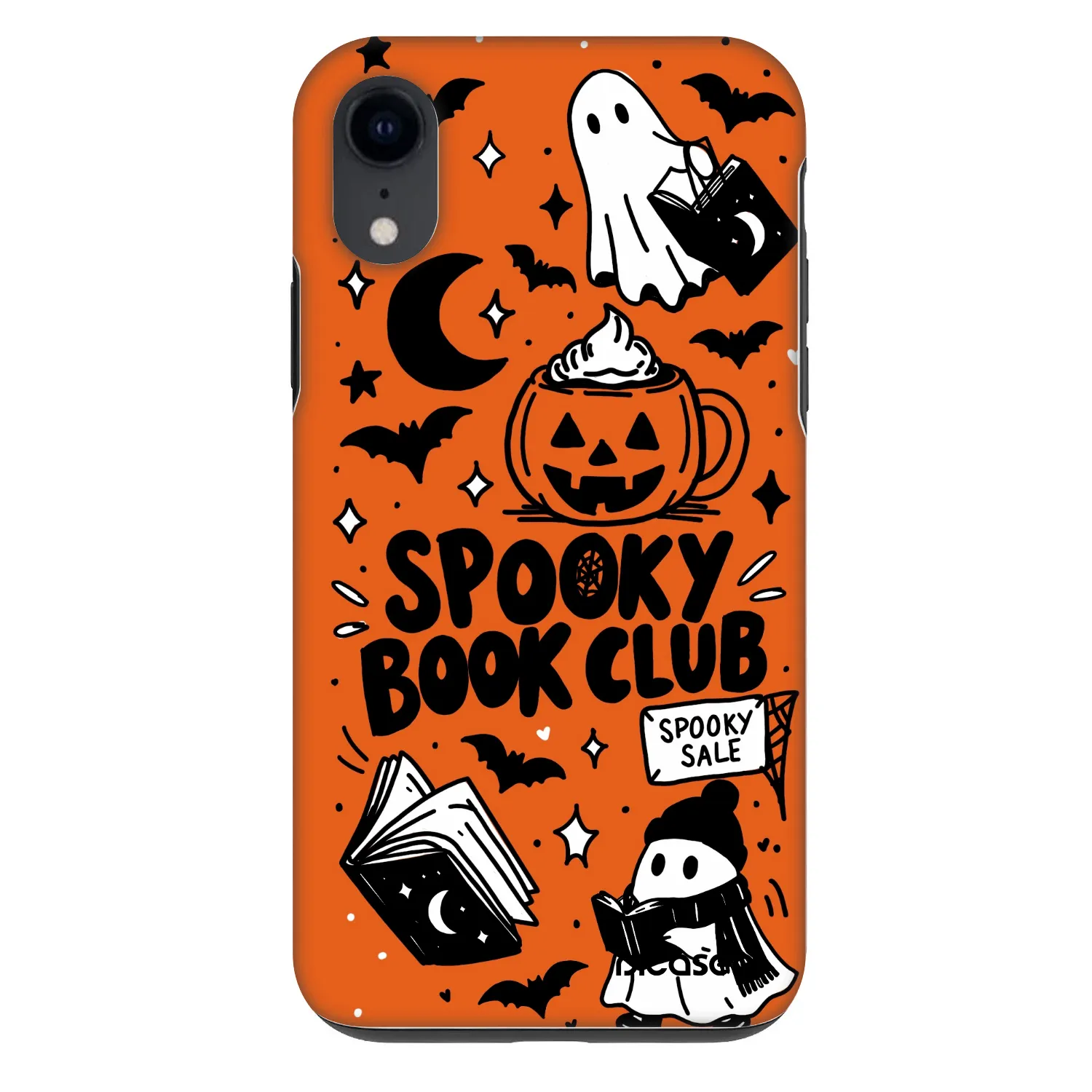 Picasee Fashion Case pro Apple iPhone XR - Spooky book club