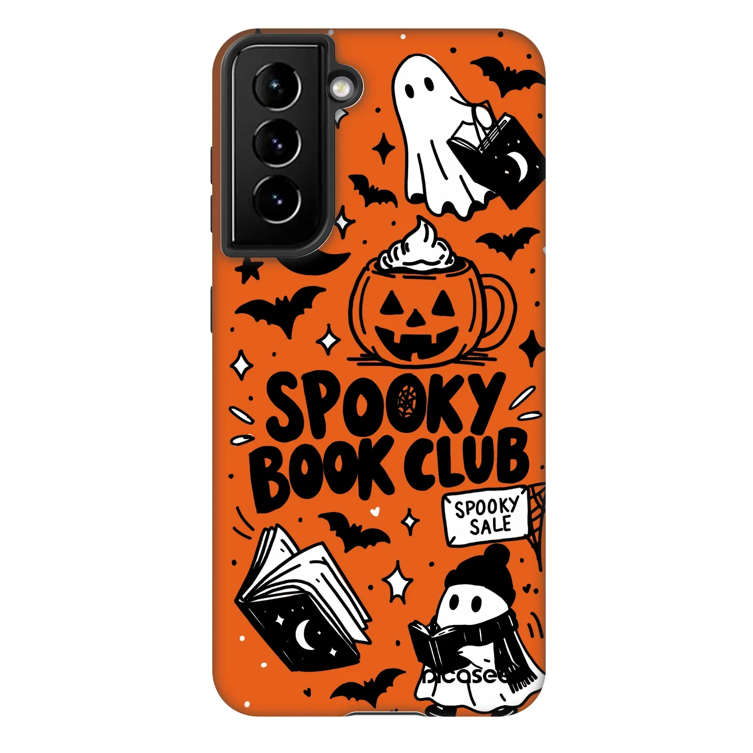 Picasee Fashion Case pro Samsung Galaxy S22 5G - Spooky book club