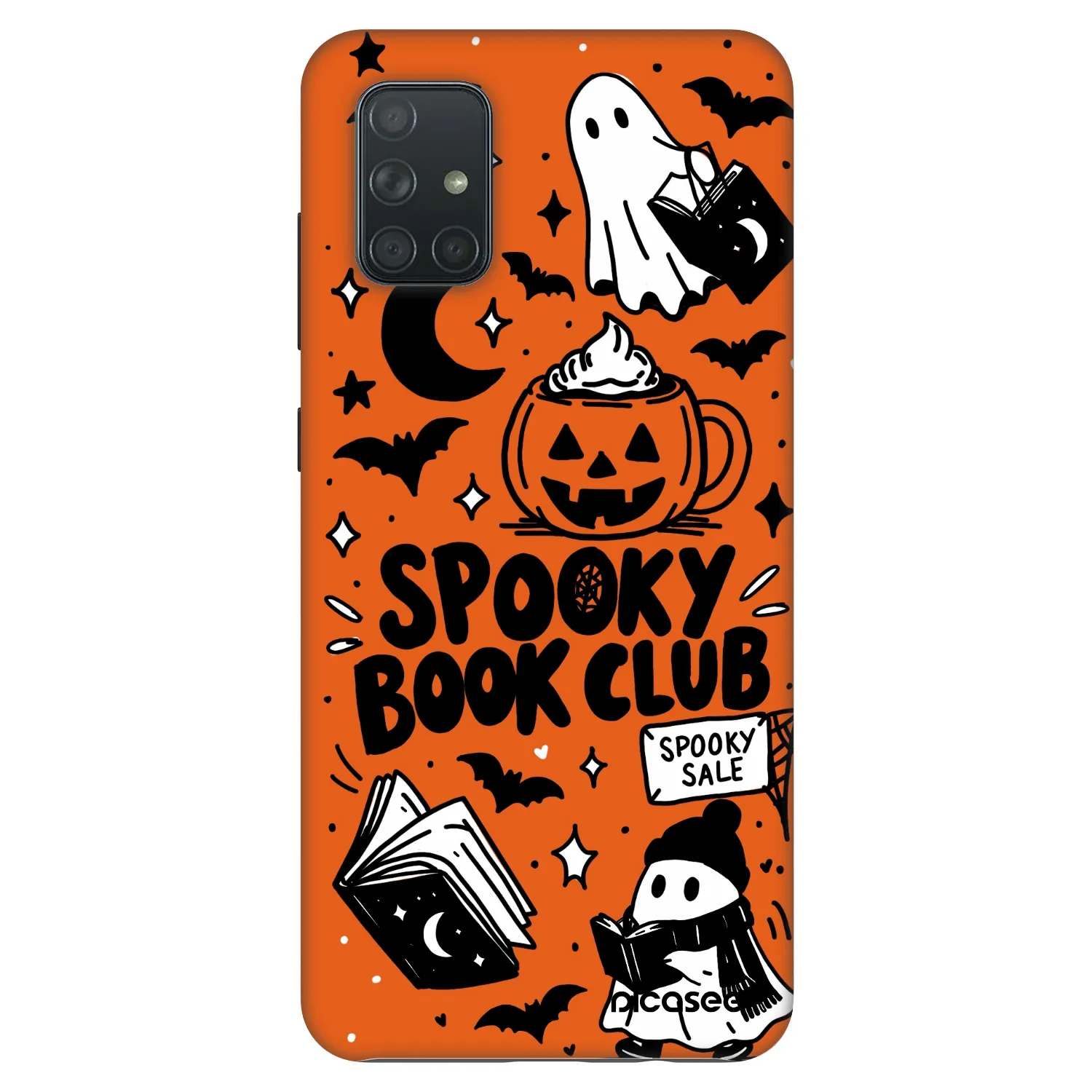 Picasee Fashion Case pro Samsung Galaxy A71 A715F - Spooky book club
