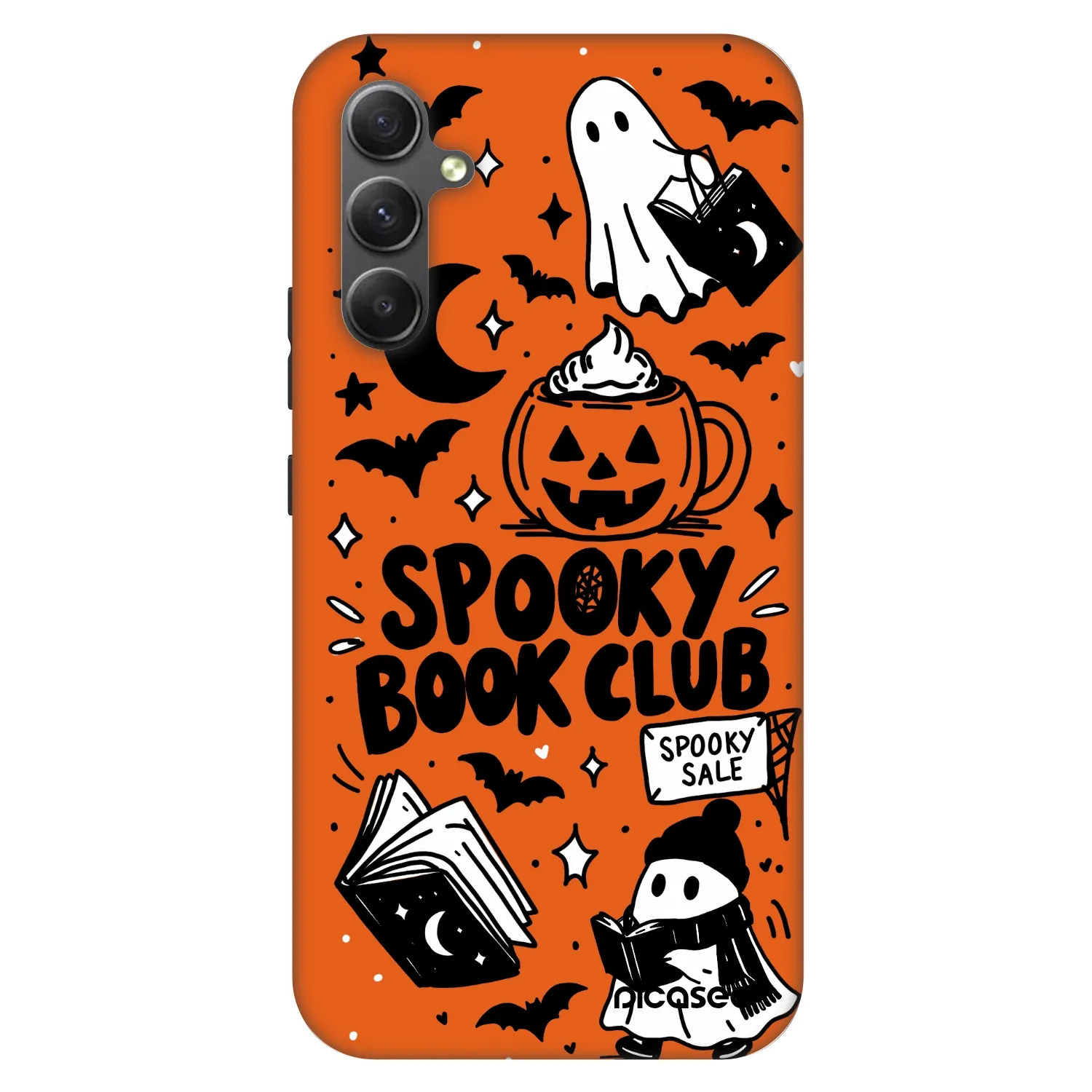 Picasee Fashion Case pro Samsung Galaxy A34 5G A346B - Spooky book club