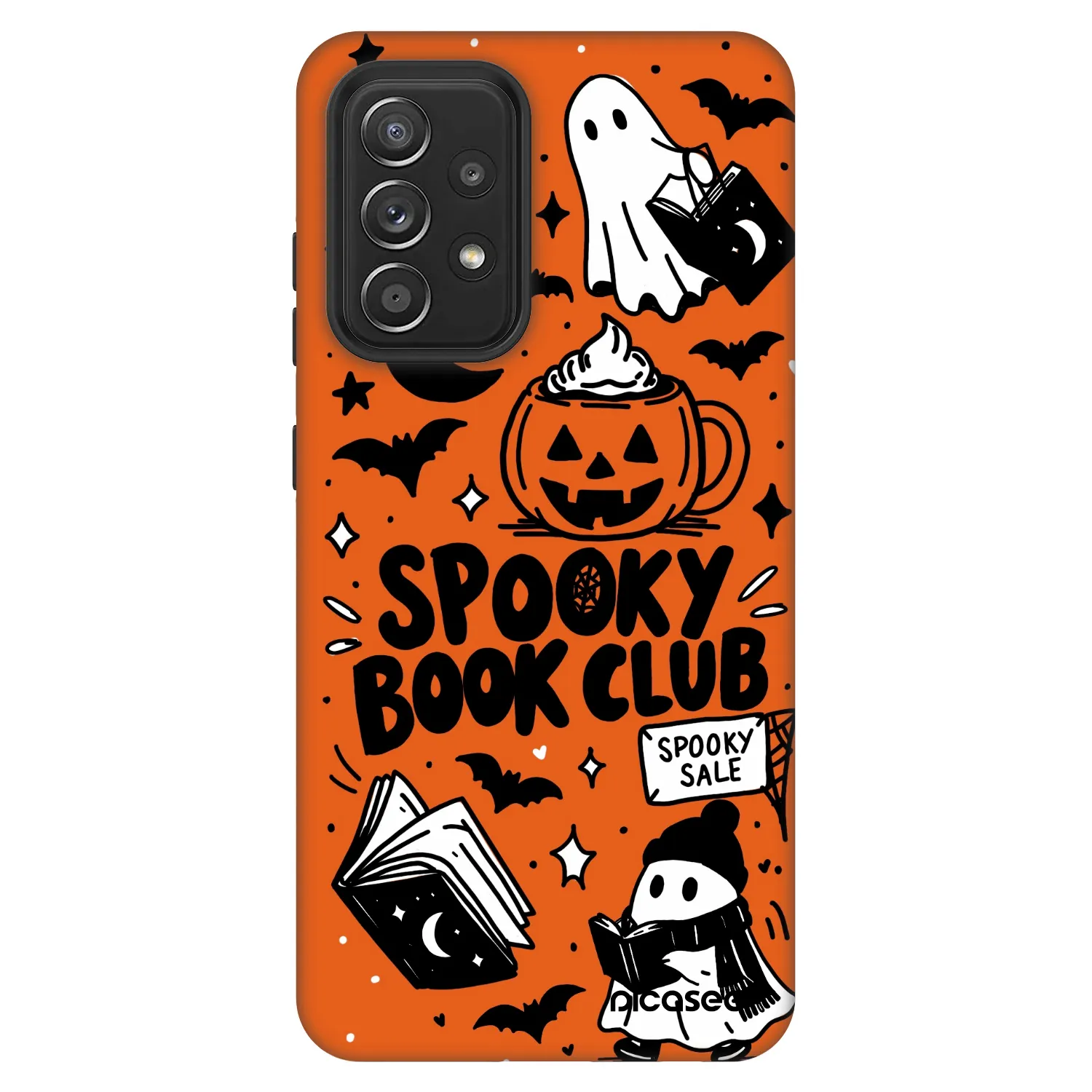 Picasee Fashion Case pro Samsung Galaxy A52 5G A525F - Spooky book club