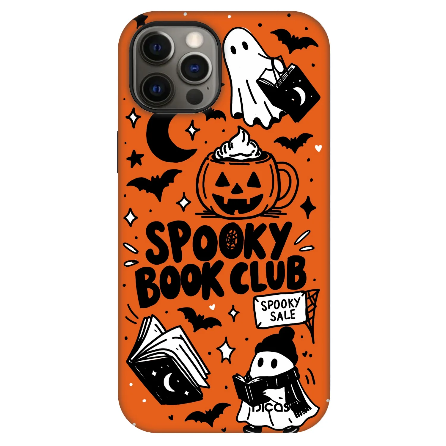 Picasee Fashion Case MagSafe Apple iPhone 12 - Spooky book club
