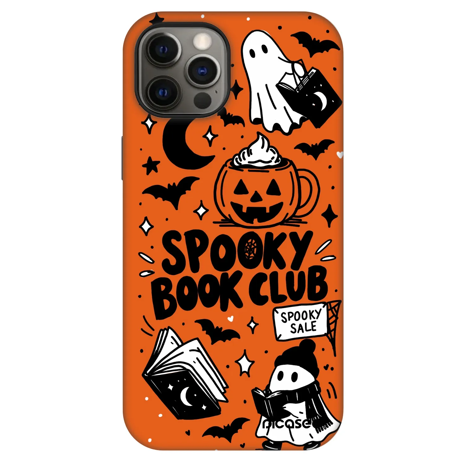 Picasee Fashion Case MagSafe Apple iPhone 12 Pro - Spooky book club