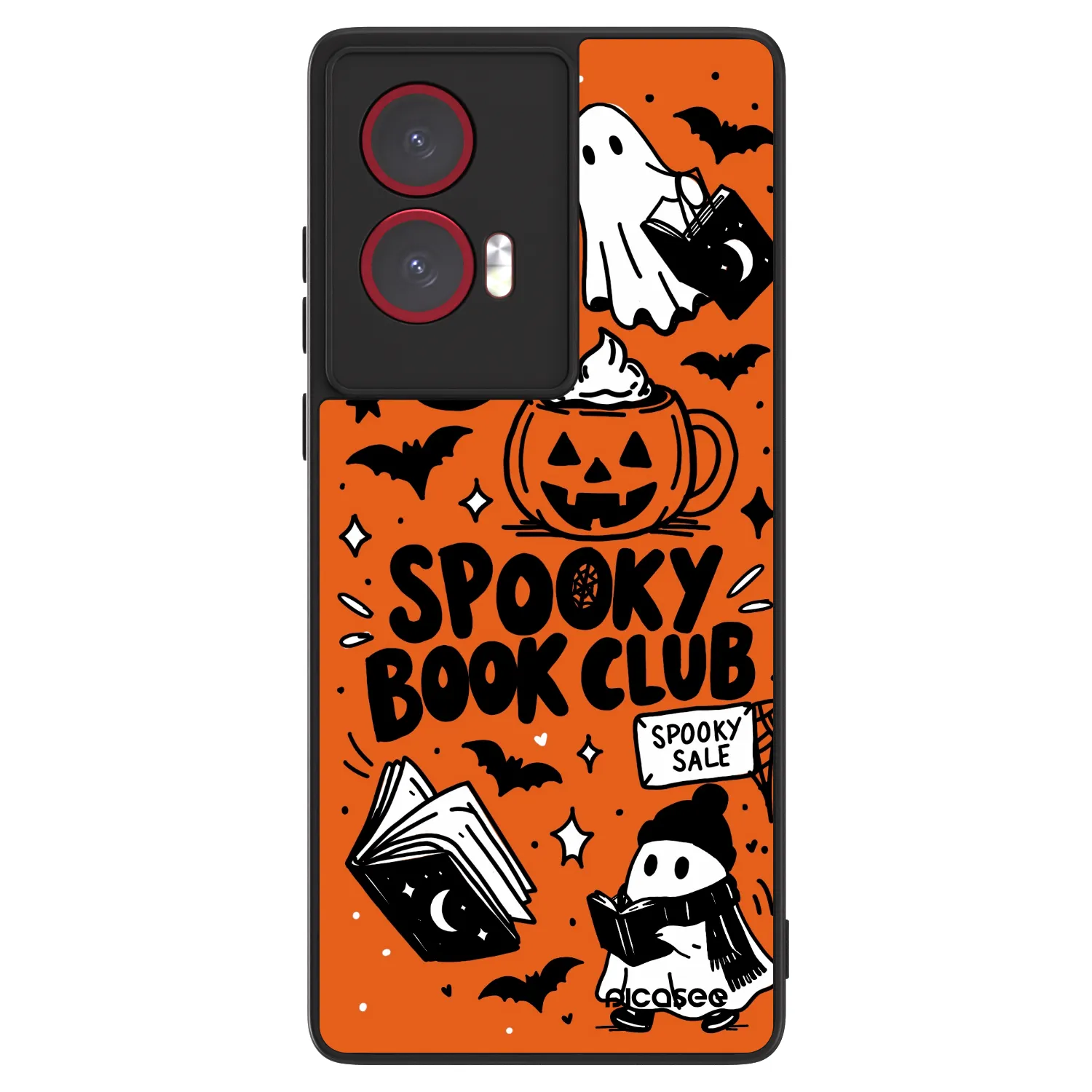 Picasee ULTIMATE CASE pro Motorola Edge 50 Fusion - Spooky book club