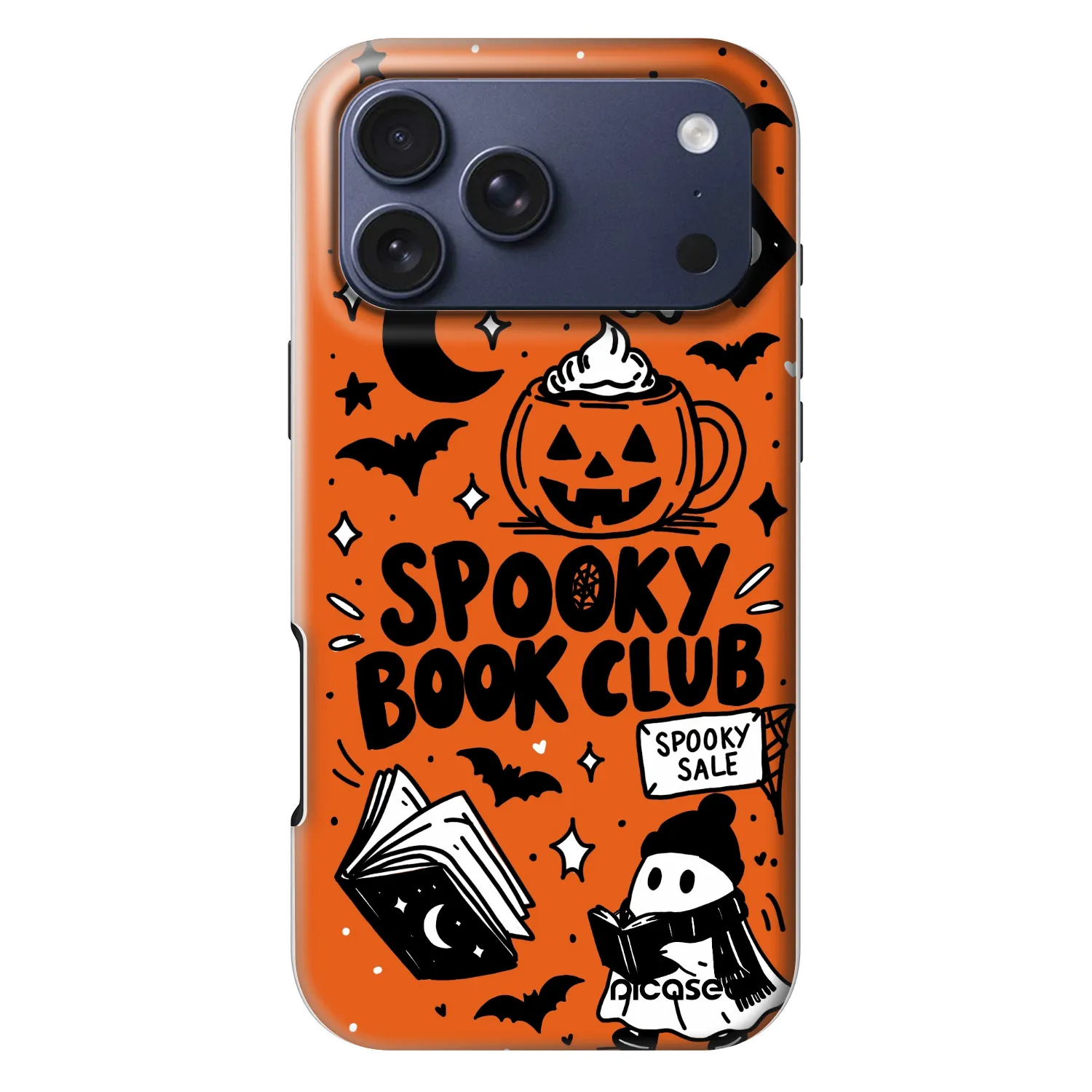 Picasee Fashion Case MagSafe Apple iPhone 18 Pro Max - Spooky book club