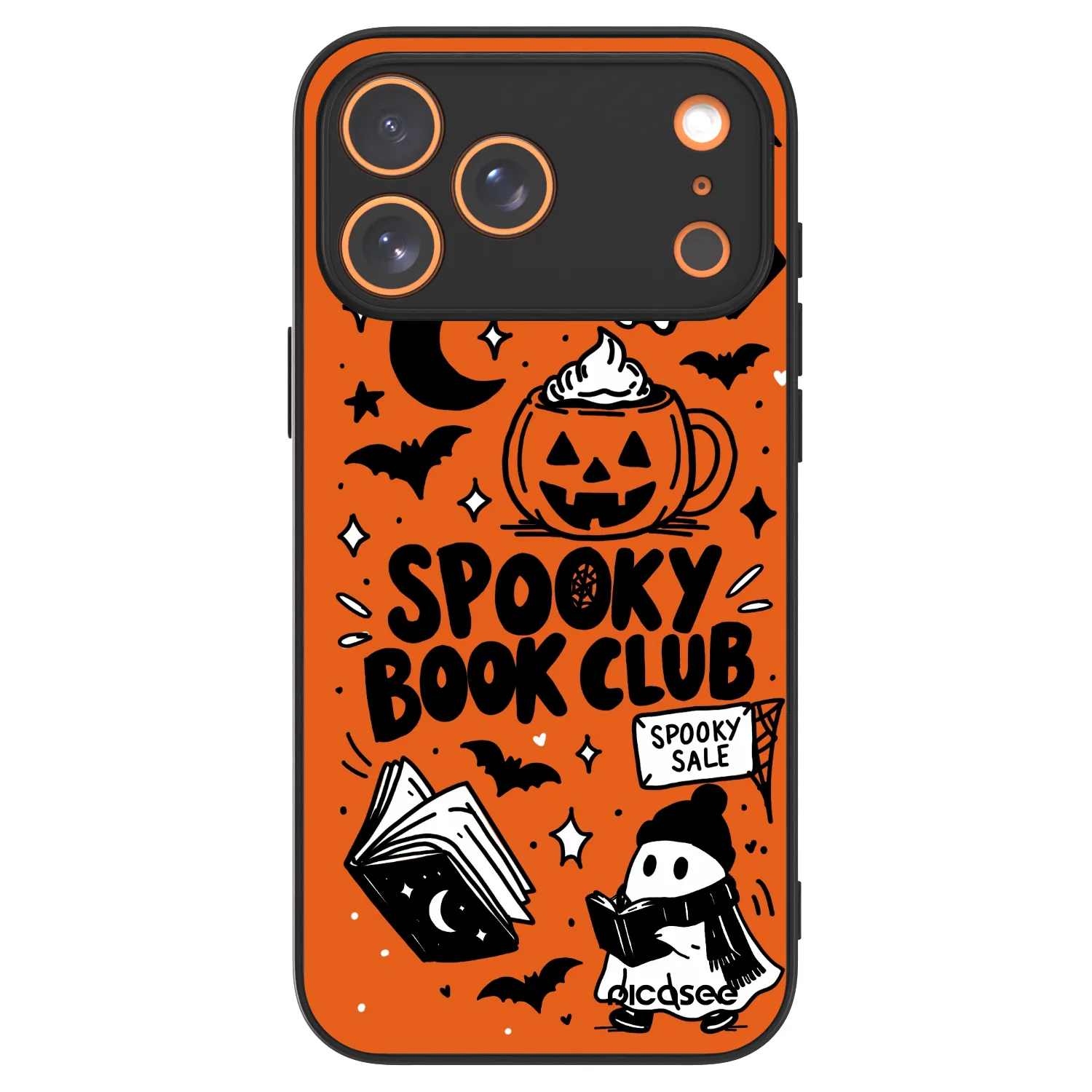 Picasee ULTIMATE CASE pro Apple iPhone 18 Pro Max - Spooky book club