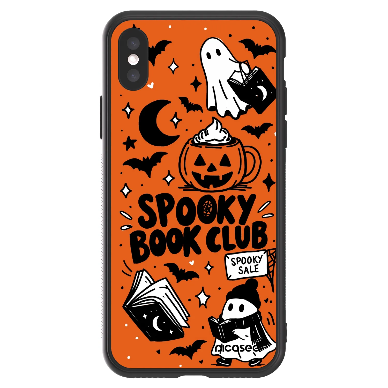 Picasee ULTIMATE CASE pro Apple iPhone X/XS - Spooky book club