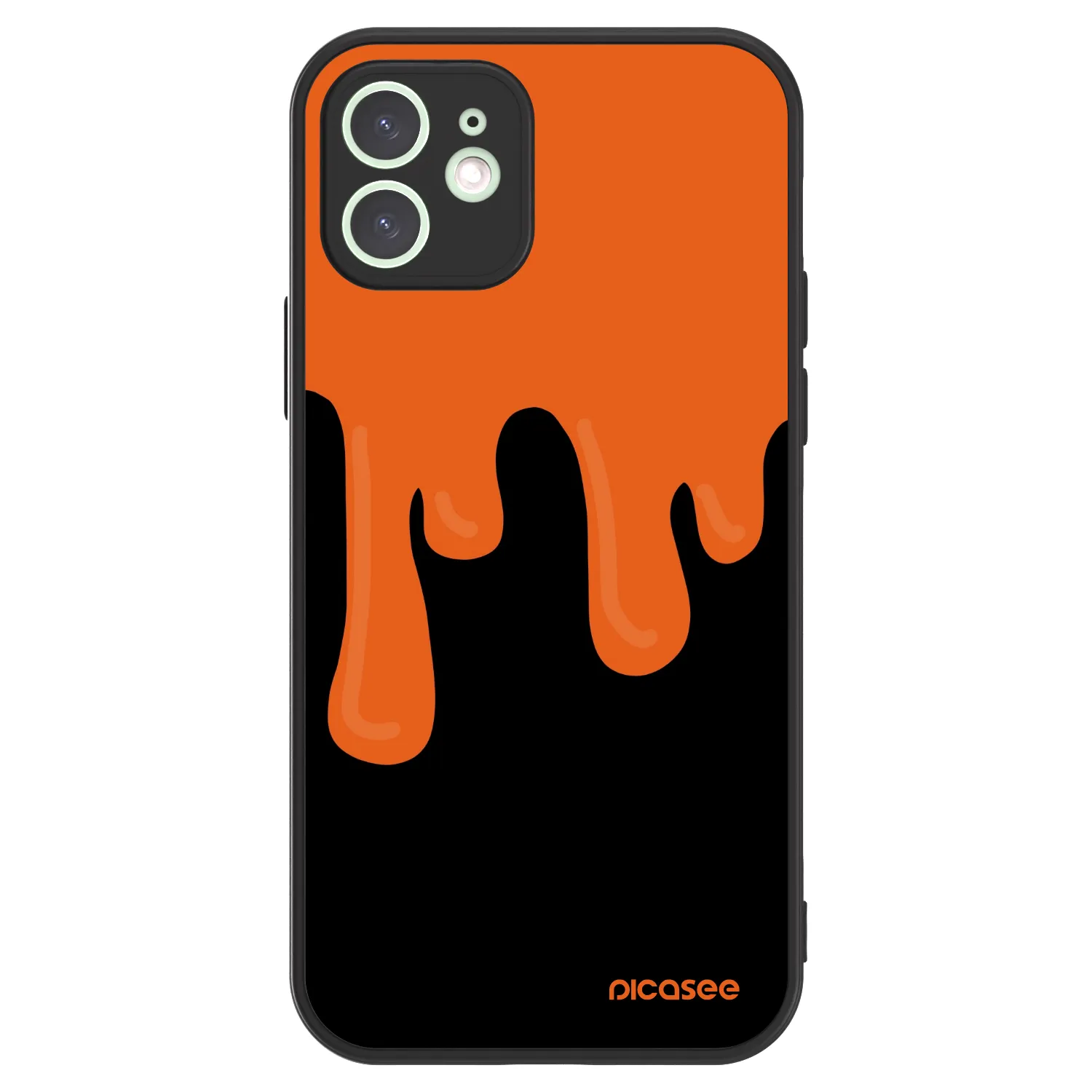 Picasee ULTIMATE CASE pro Apple iPhone 12 - Orange spooky