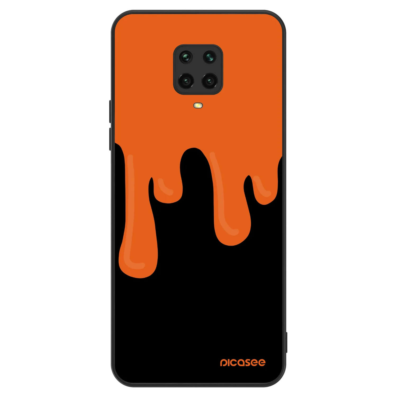 Picasee ULTIMATE CASE pro Xiaomi Redmi Note 9 Pro - Orange spooky