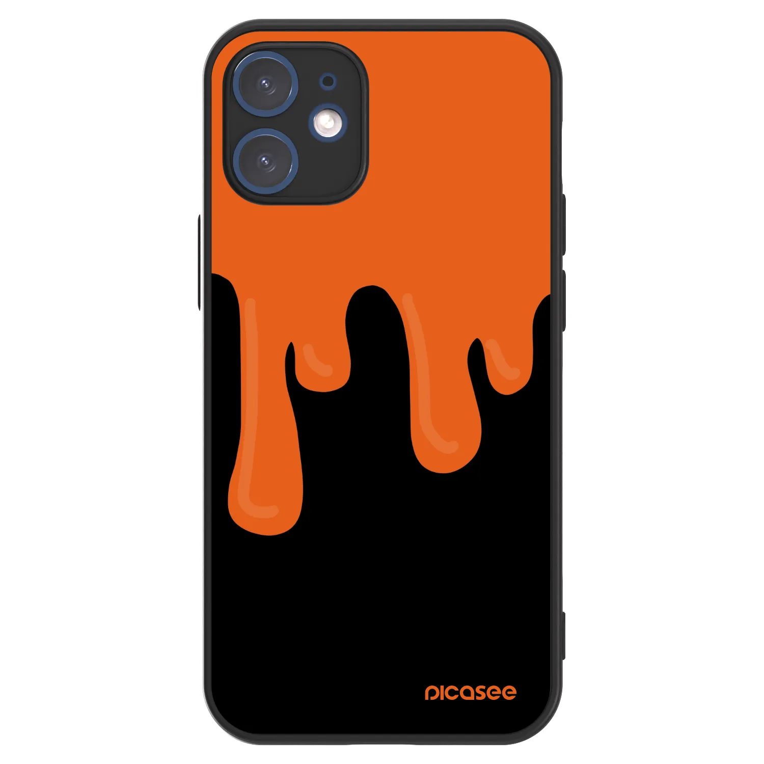 Picasee ULTIMATE CASE pro Apple iPhone 12 mini - Orange spooky