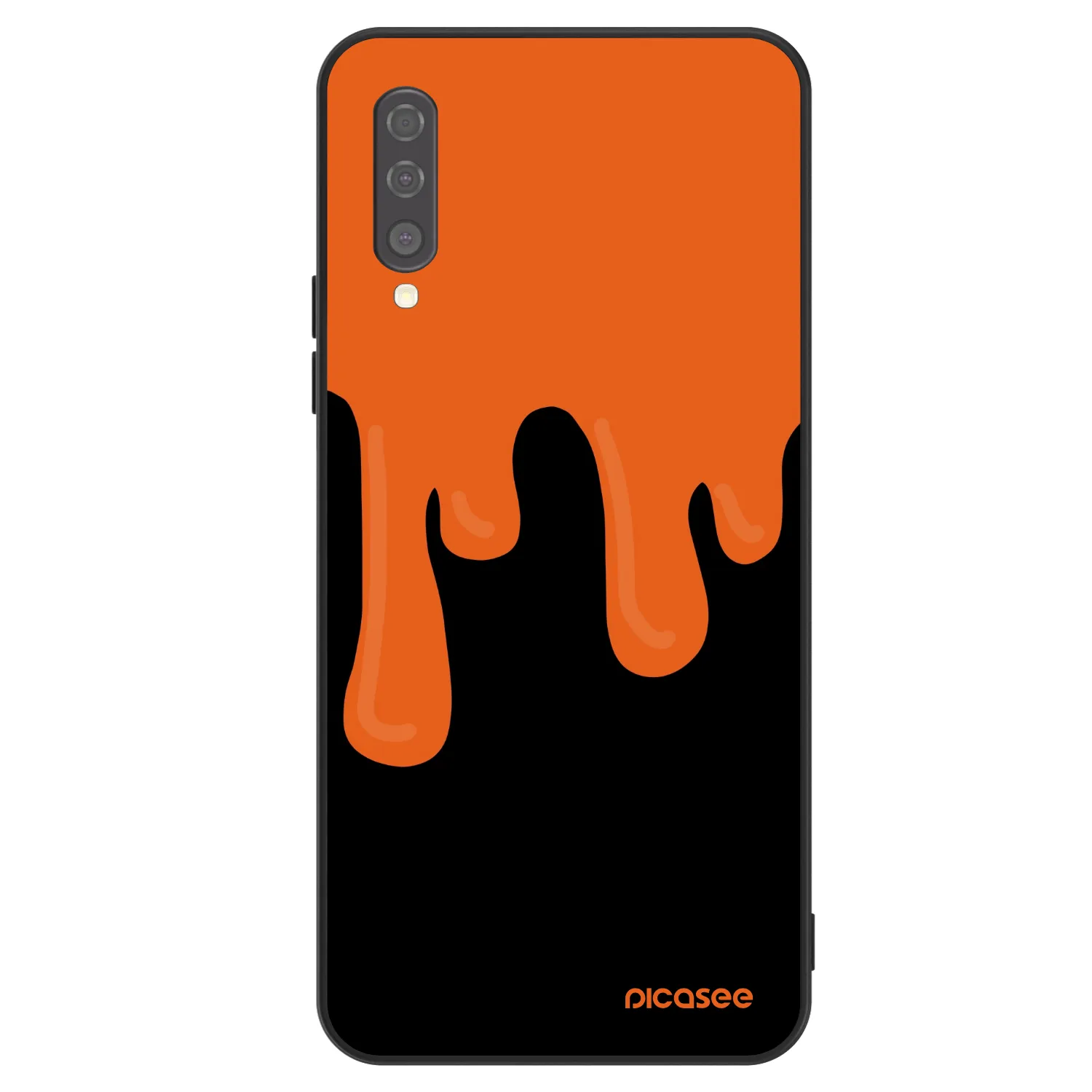 Picasee ULTIMATE CASE pro Samsung Galaxy A50 A505F - Orange spooky