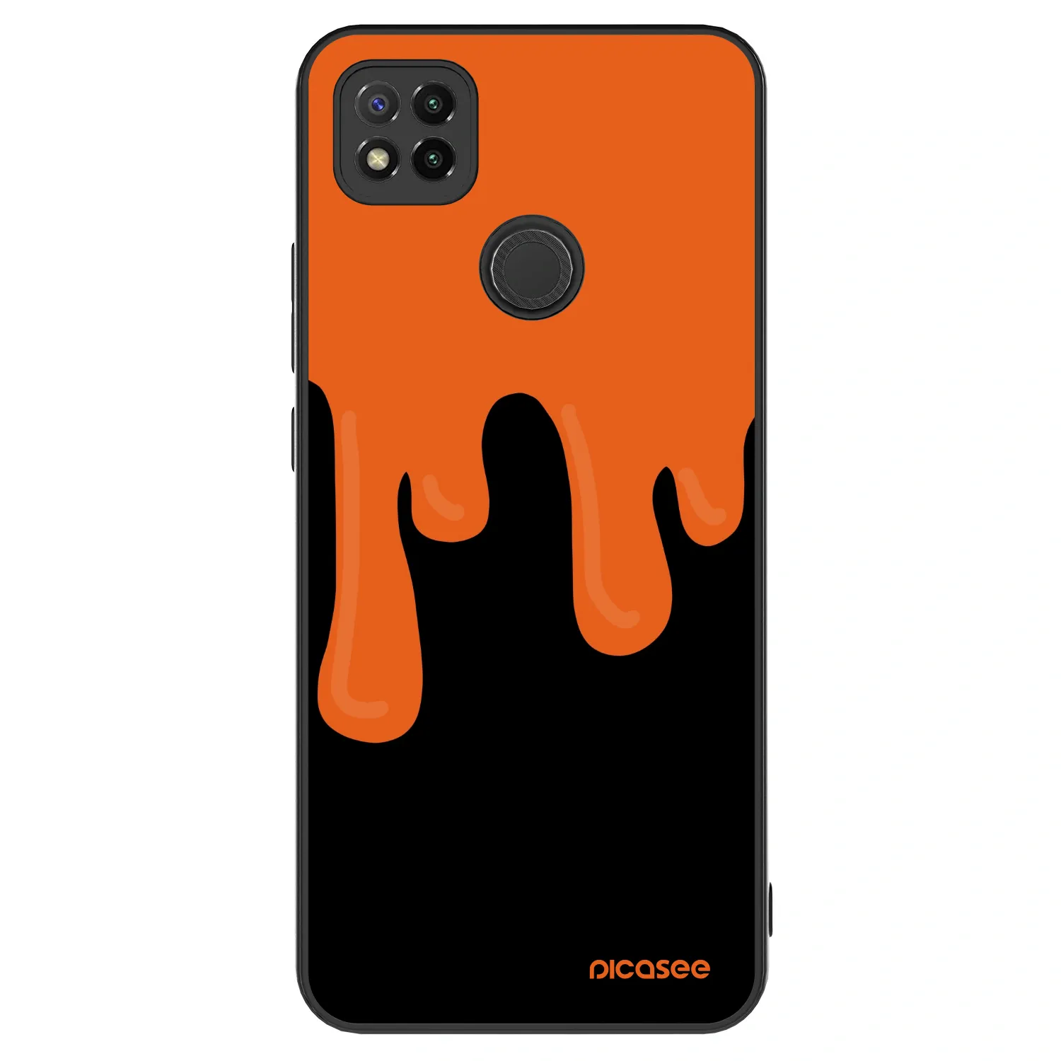 Picasee ULTIMATE CASE pro Xiaomi Redmi 9C - Orange spooky