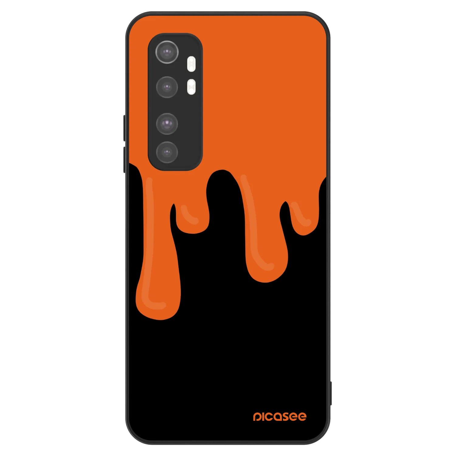 Picasee ULTIMATE CASE pro Xiaomi Mi Note 10 Lite - Orange spooky