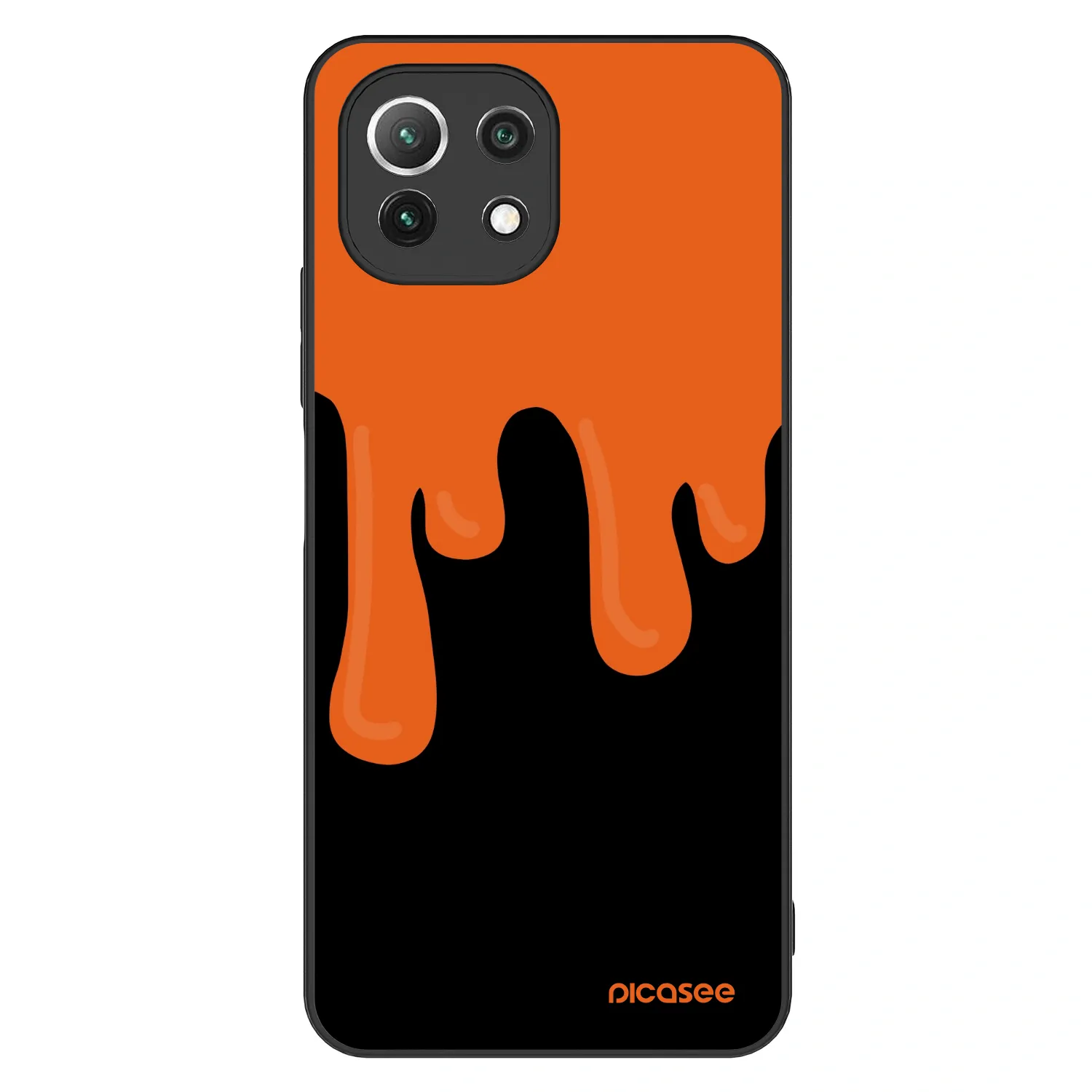 Picasee ULTIMATE CASE pro Xiaomi Mi 11 Lite - Orange spooky