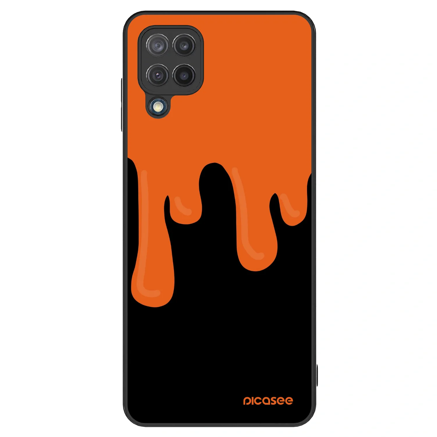 Picasee ULTIMATE CASE pro Samsung Galaxy M12 M127F - Orange spooky
