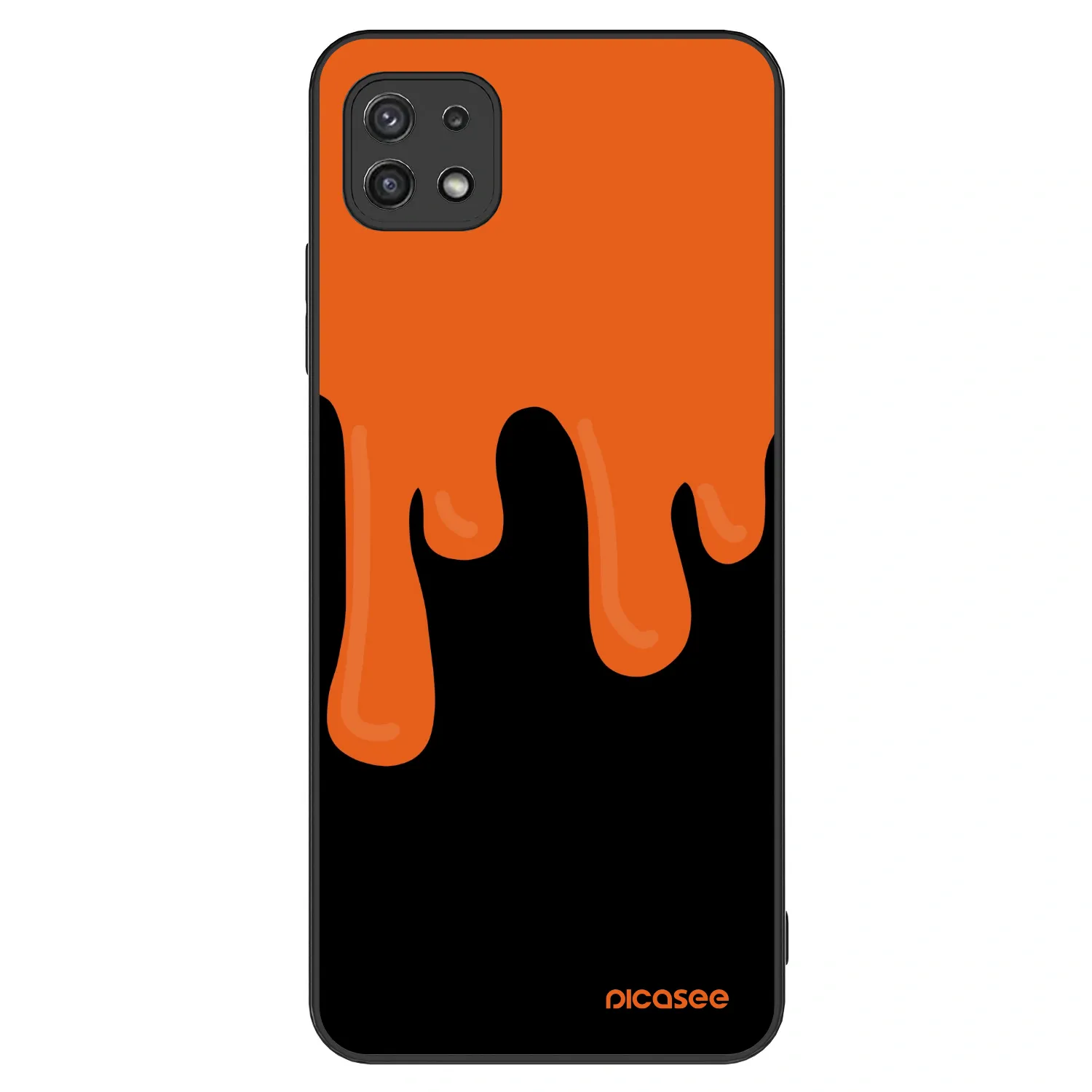 Picasee ULTIMATE CASE pro Samsung Galaxy A22 A226B 5G - Orange spooky