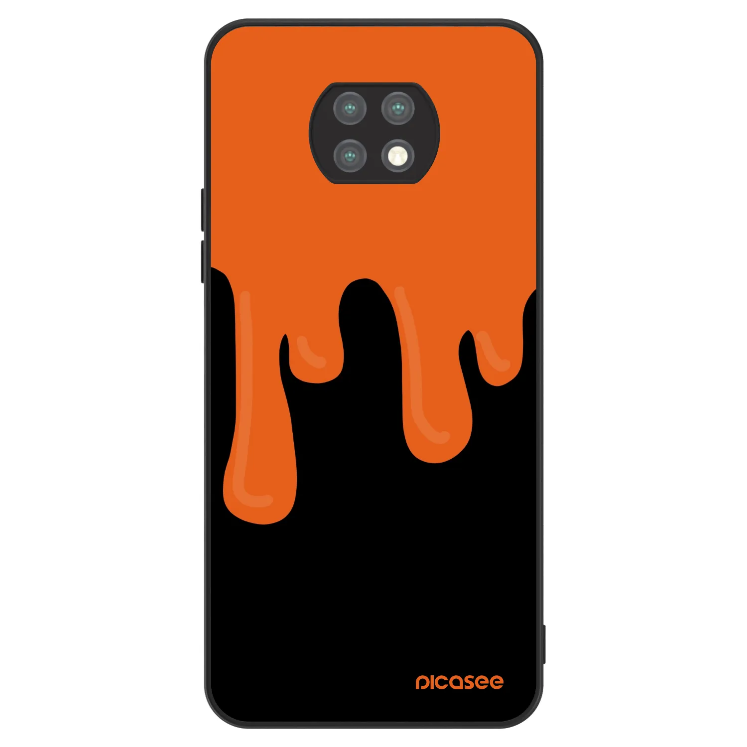 Picasee ULTIMATE CASE pro Xiaomi Redmi Note 9T - Orange spooky