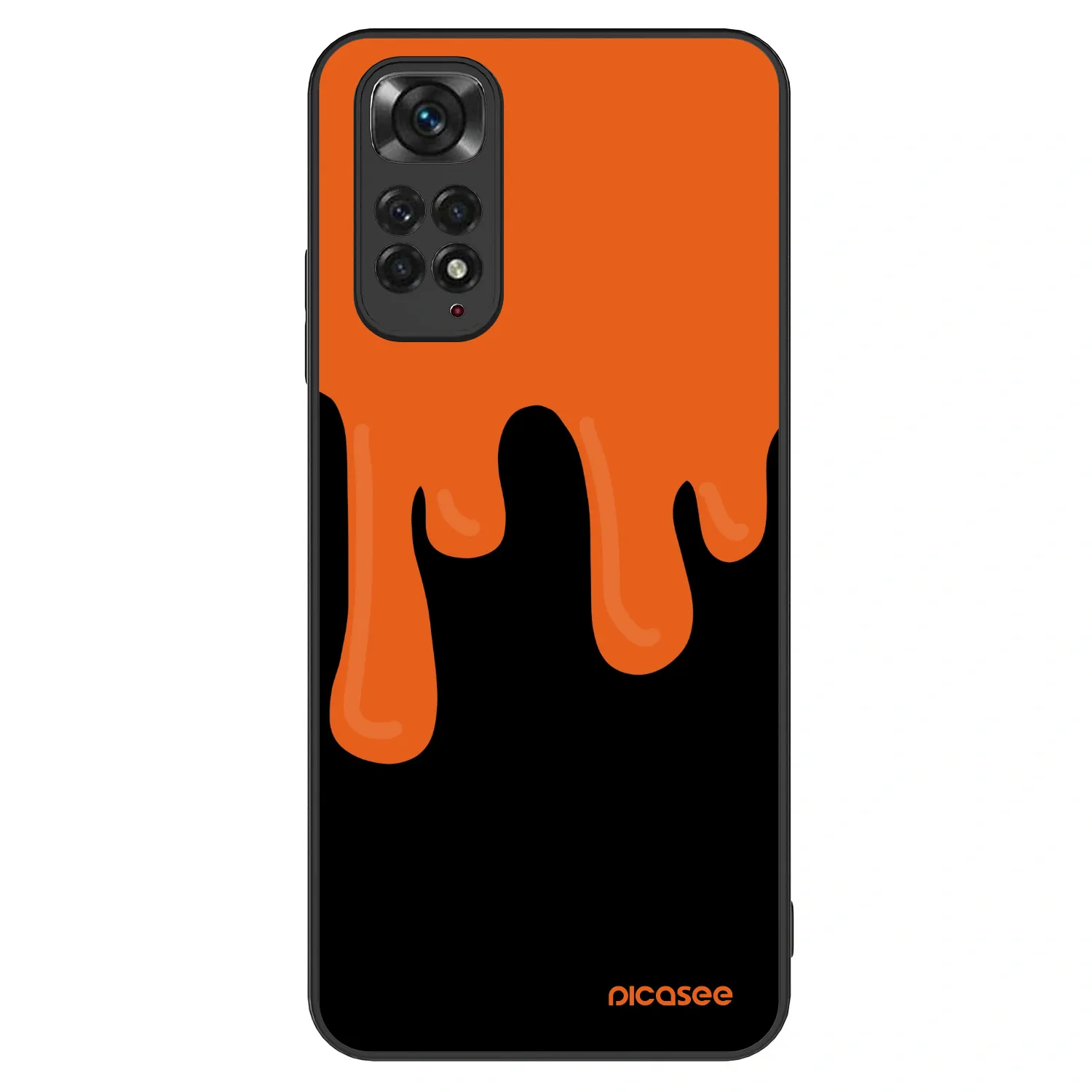 Picasee ULTIMATE CASE pro Xiaomi Redmi Note 11 - Orange spooky