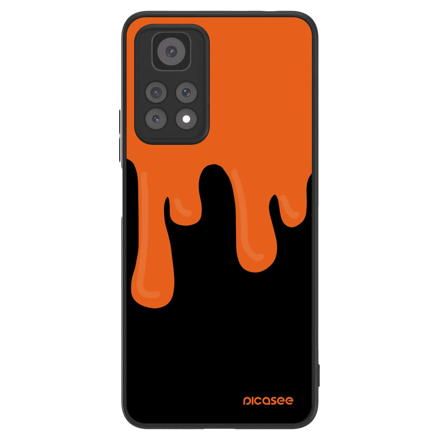 Picasee ULTIMATE CASE pro Xiaomi Redmi Note 11 Pro 5G - Orange spooky