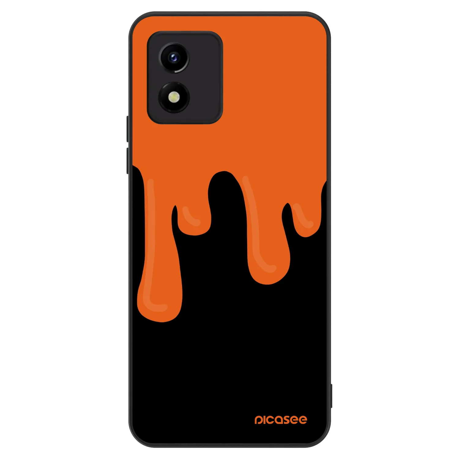 Picasee ULTIMATE CASE pro Vivo Y01 - Orange spooky