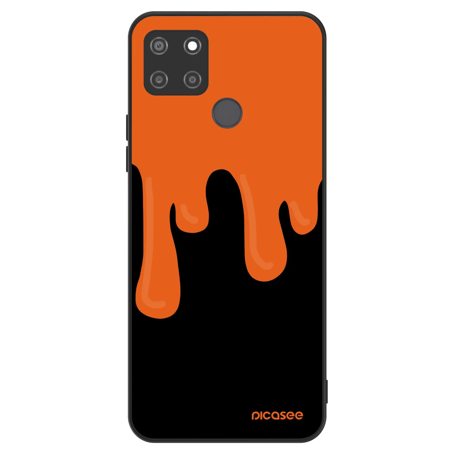 Picasee ULTIMATE CASE pro Realme C21Y - Orange spooky