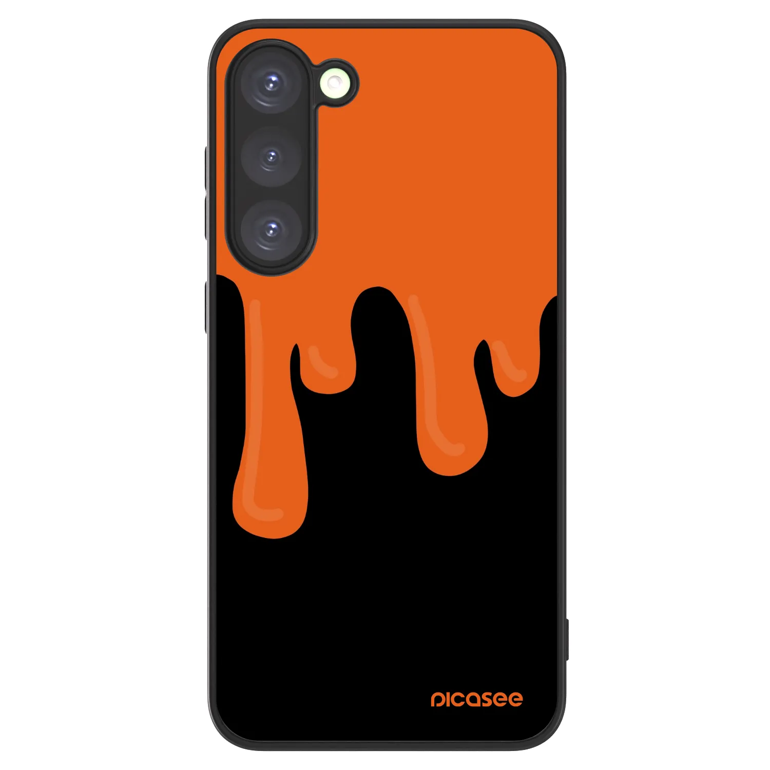 Picasee ULTIMATE CASE pro Samsung Galaxy S23+ 5G - Orange spooky