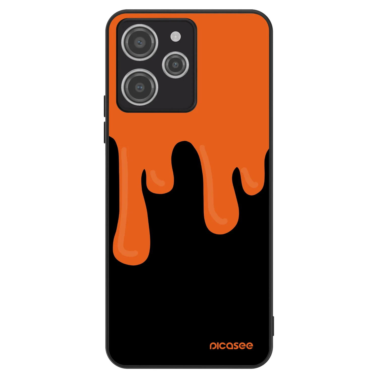 Picasee ULTIMATE CASE pro Xiaomi Redmi 12 4G - Orange spooky