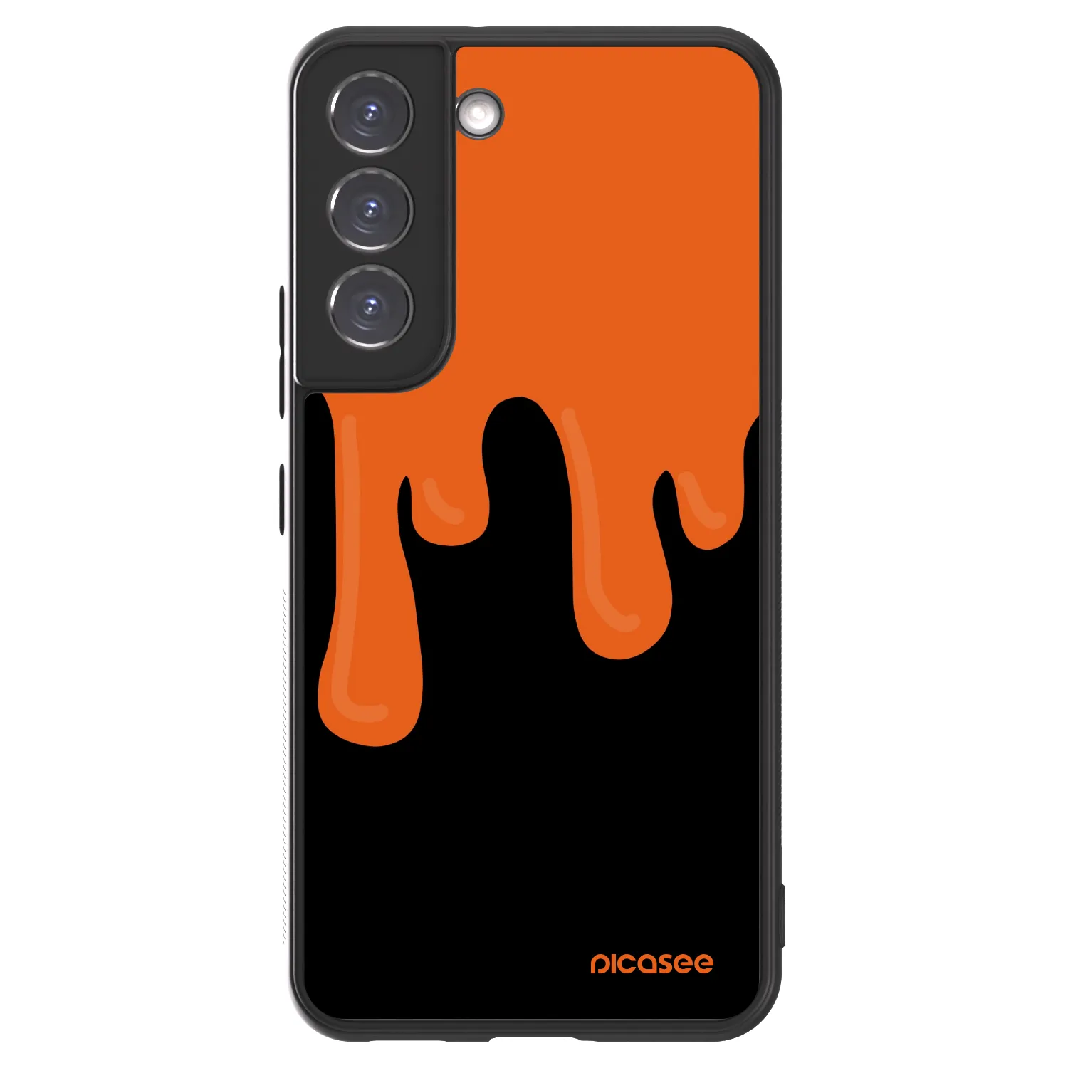 Picasee ULTIMATE CASE PowerShare pro Samsung Galaxy S22 5G - Orange spooky