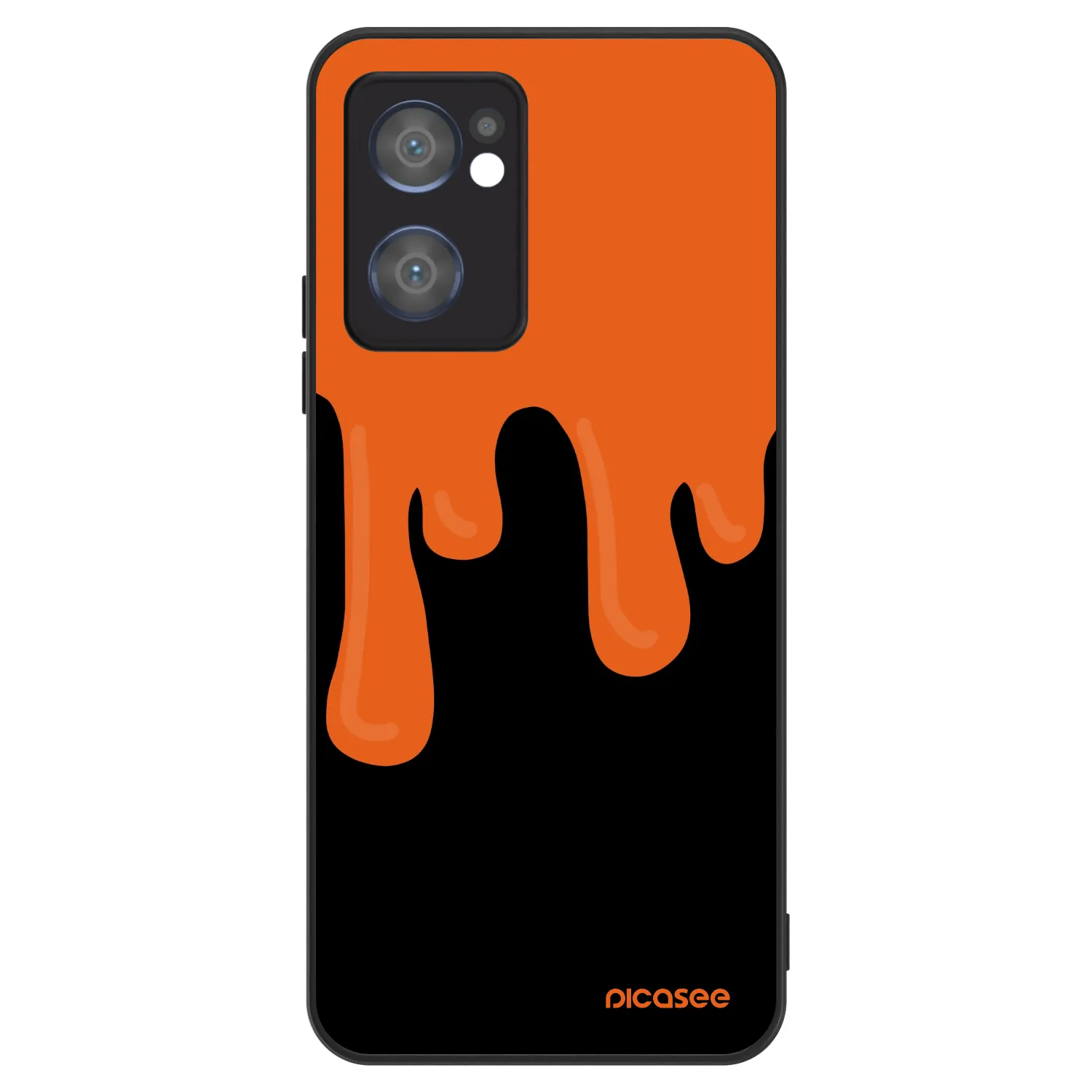 Picasee ULTIMATE CASE pro OPPO Reno 7 5G - Orange spooky