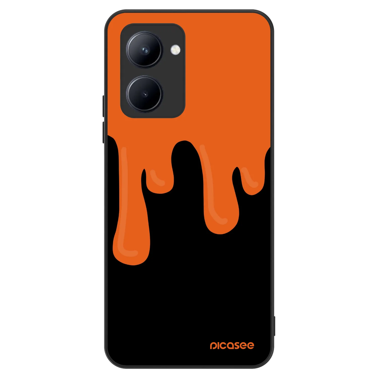 Picasee ULTIMATE CASE pro Realme C33 (2023) - Orange spooky