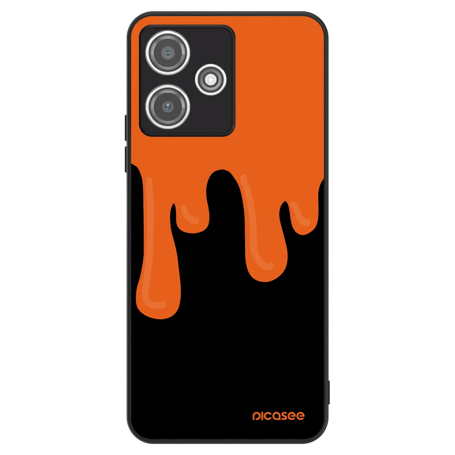 Picasee ULTIMATE CASE pro Xiaomi Redmi 12 5G - Orange spooky