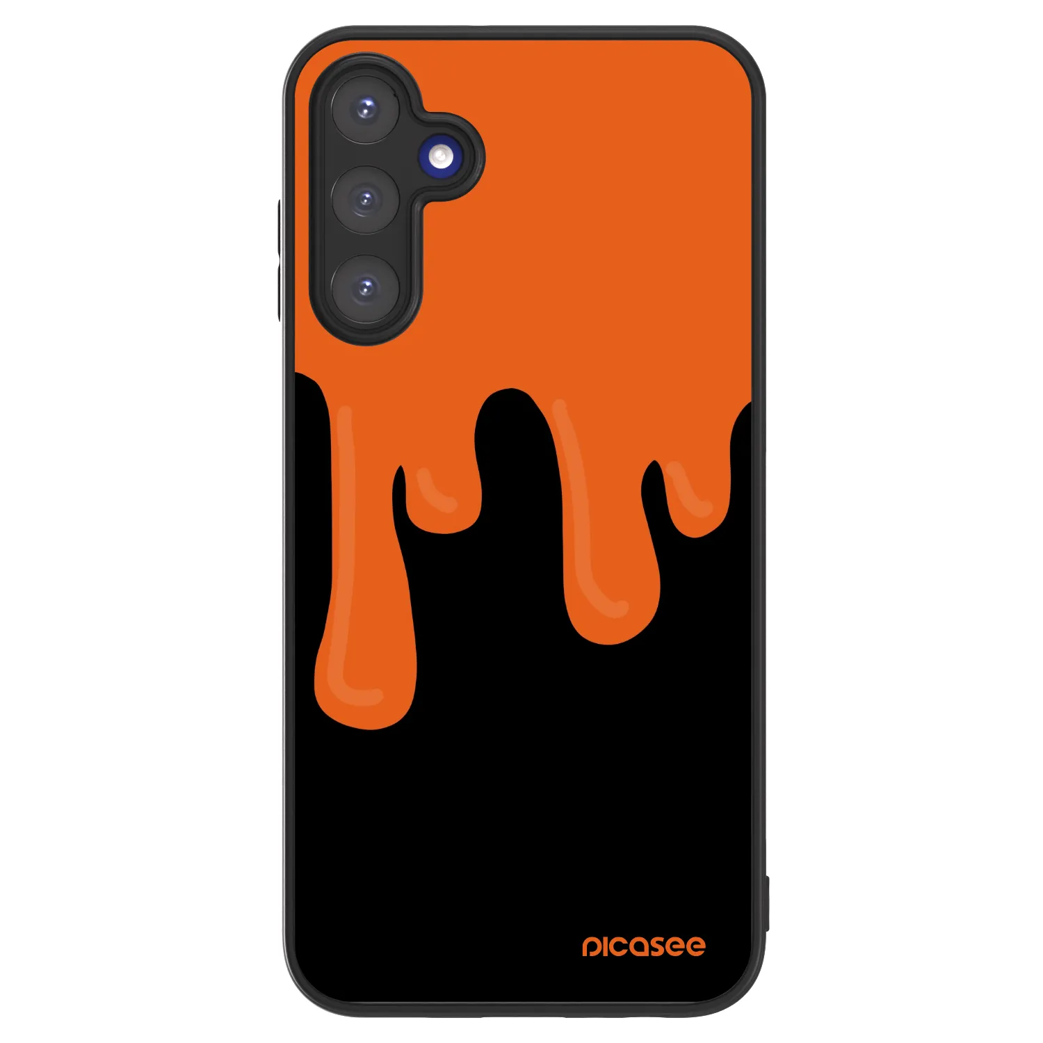 Picasee ULTIMATE CASE pro Samsung Galaxy A15 A155F 4G - Orange spooky