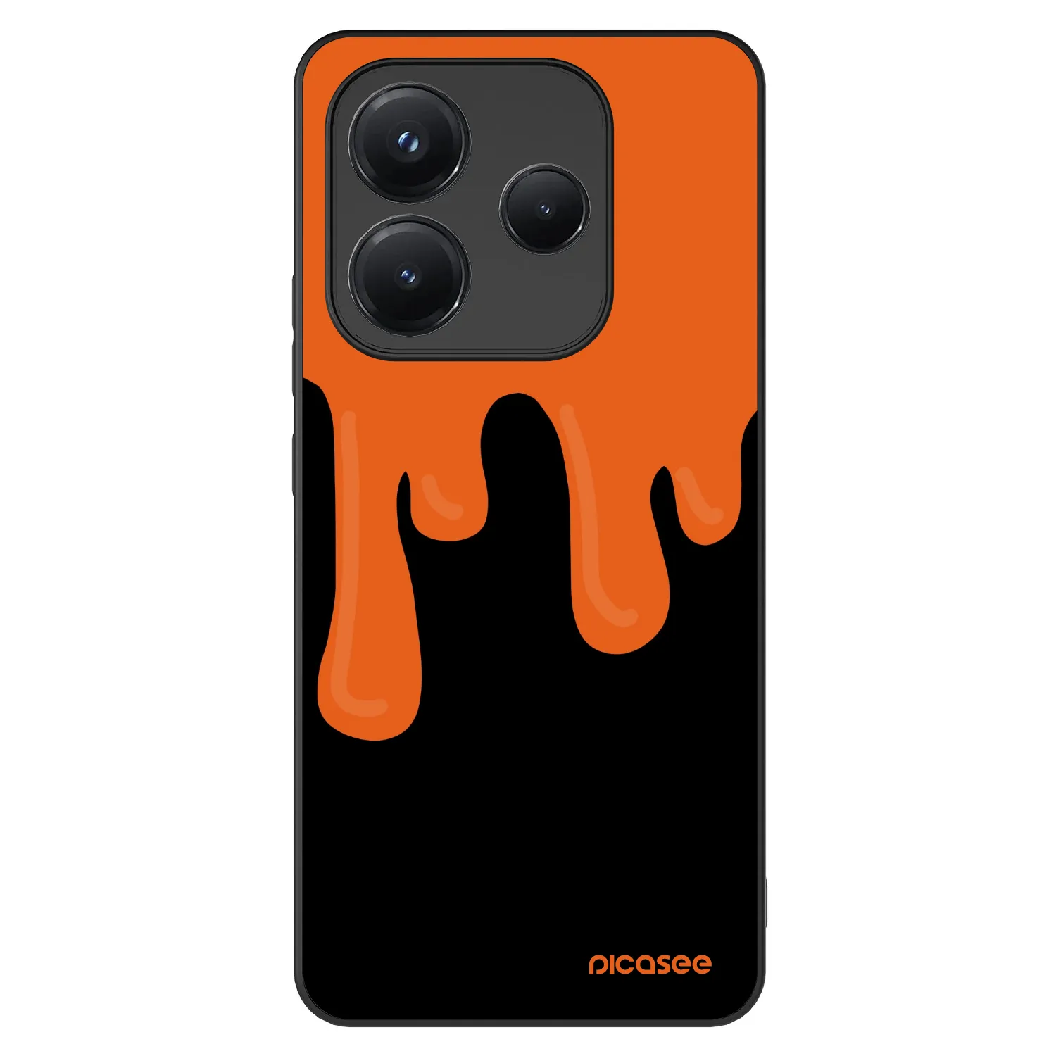 Picasee ULTIMATE CASE pro Xiaomi Redmi Note 14 5G - Orange spooky