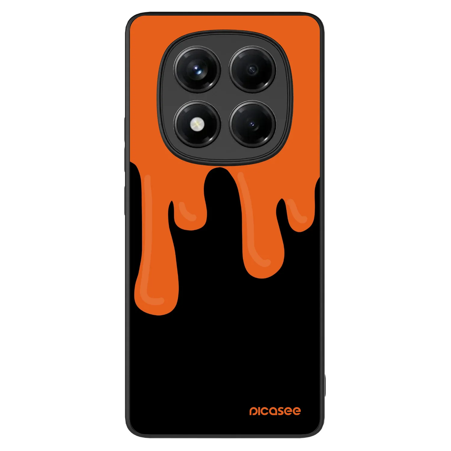 Picasee ULTIMATE CASE pro Xiaomi Redmi Note 14 Pro 4G - Orange spooky