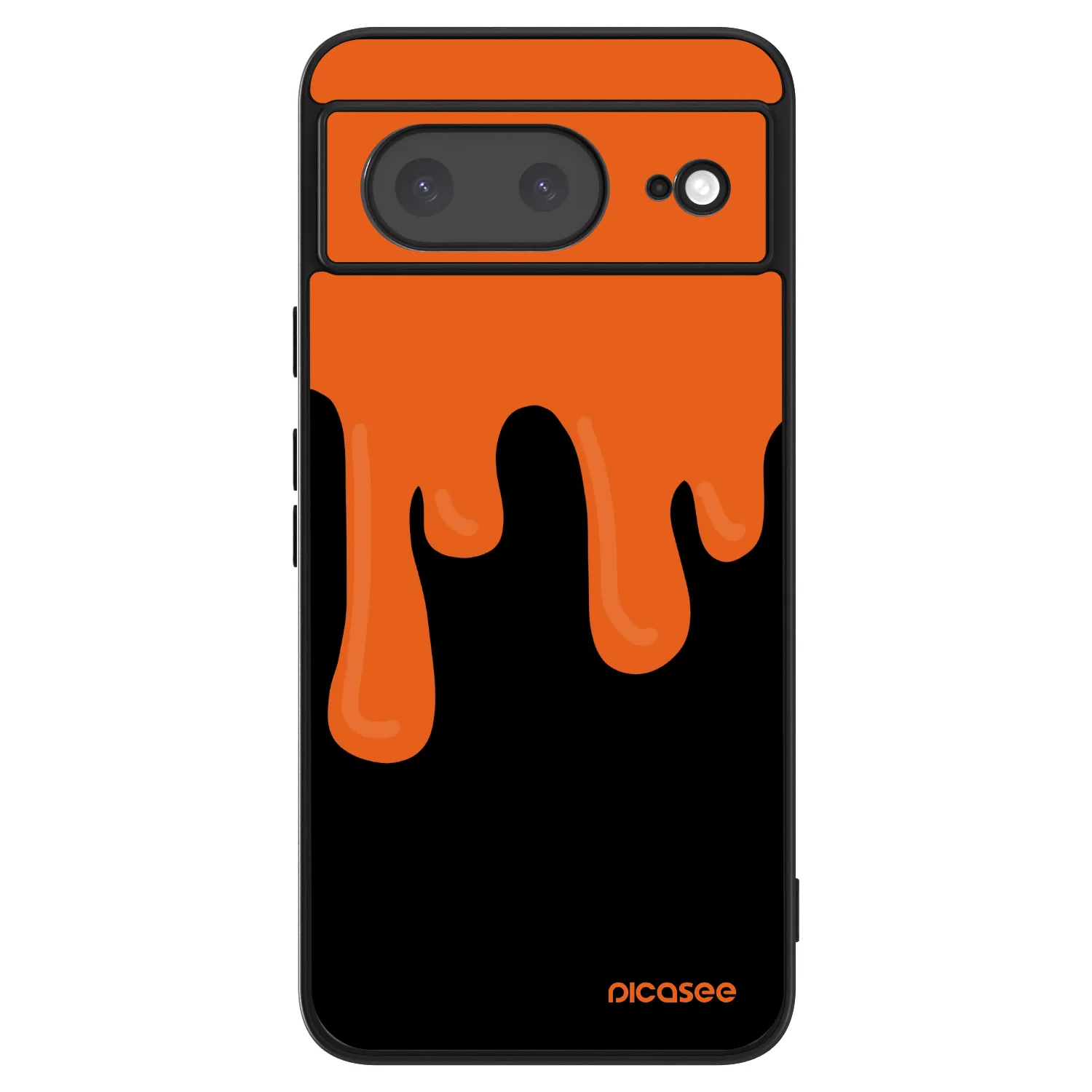 Picasee ULTIMATE CASE pro Google Pixel 8a - Orange spooky