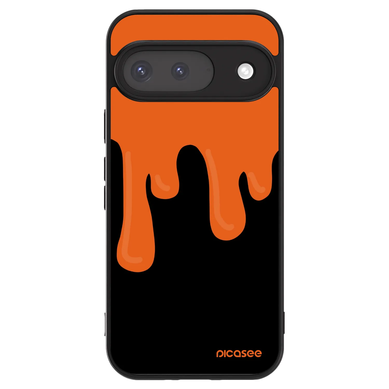 Picasee ULTIMATE CASE pro Google Pixel 9 - Orange spooky