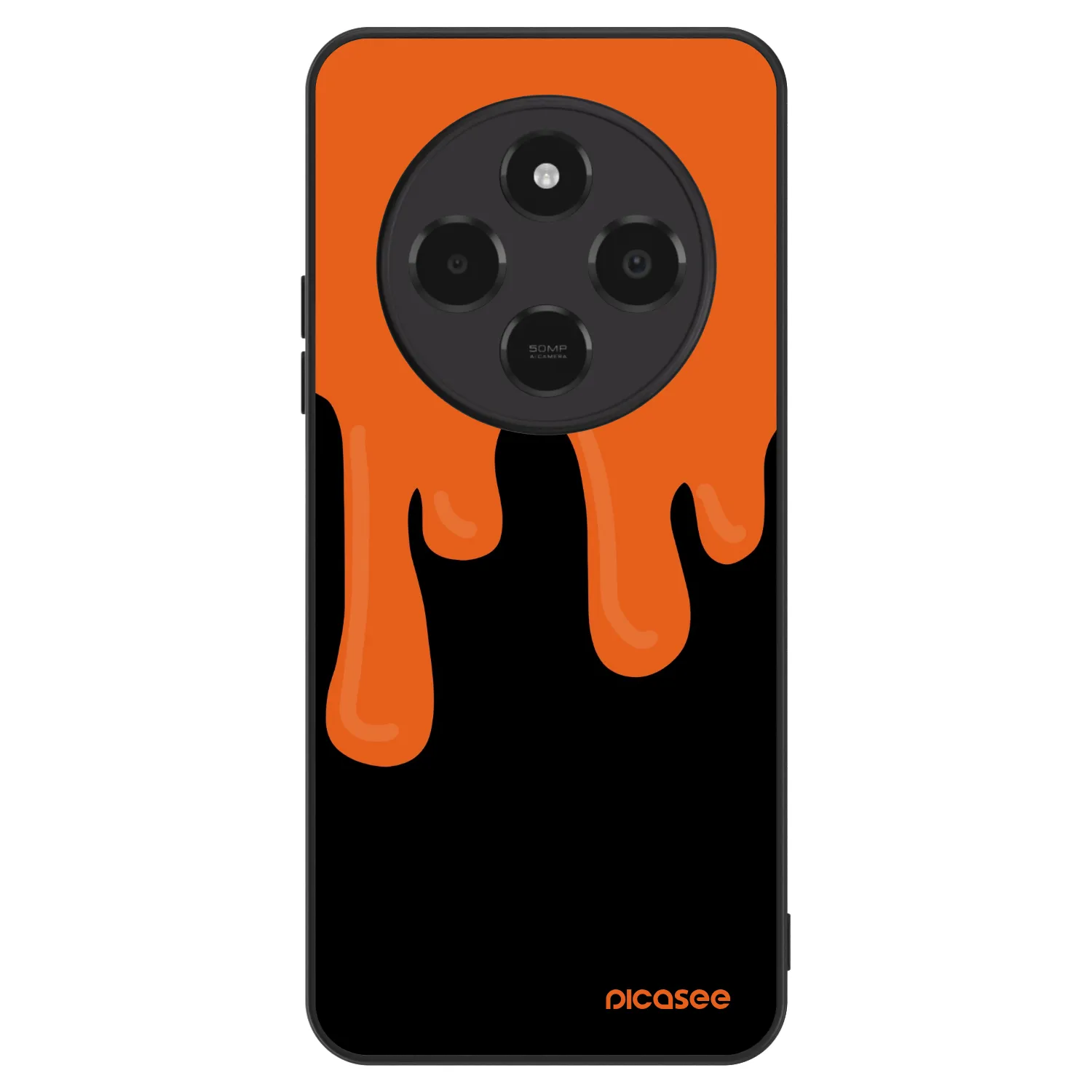 Picasee ULTIMATE CASE pro Xiaomi Poco C75 - Orange spooky