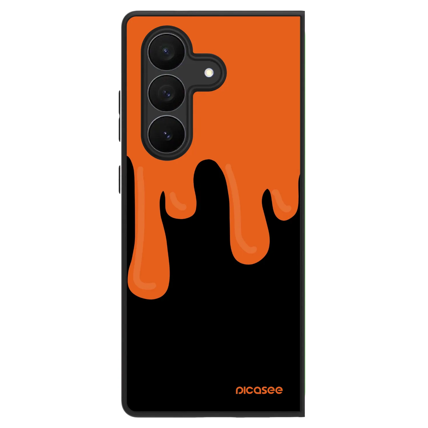 Picasee ULTIMATE CASE pro Samsung Galaxy Z Fold7 5G - Orange spooky
