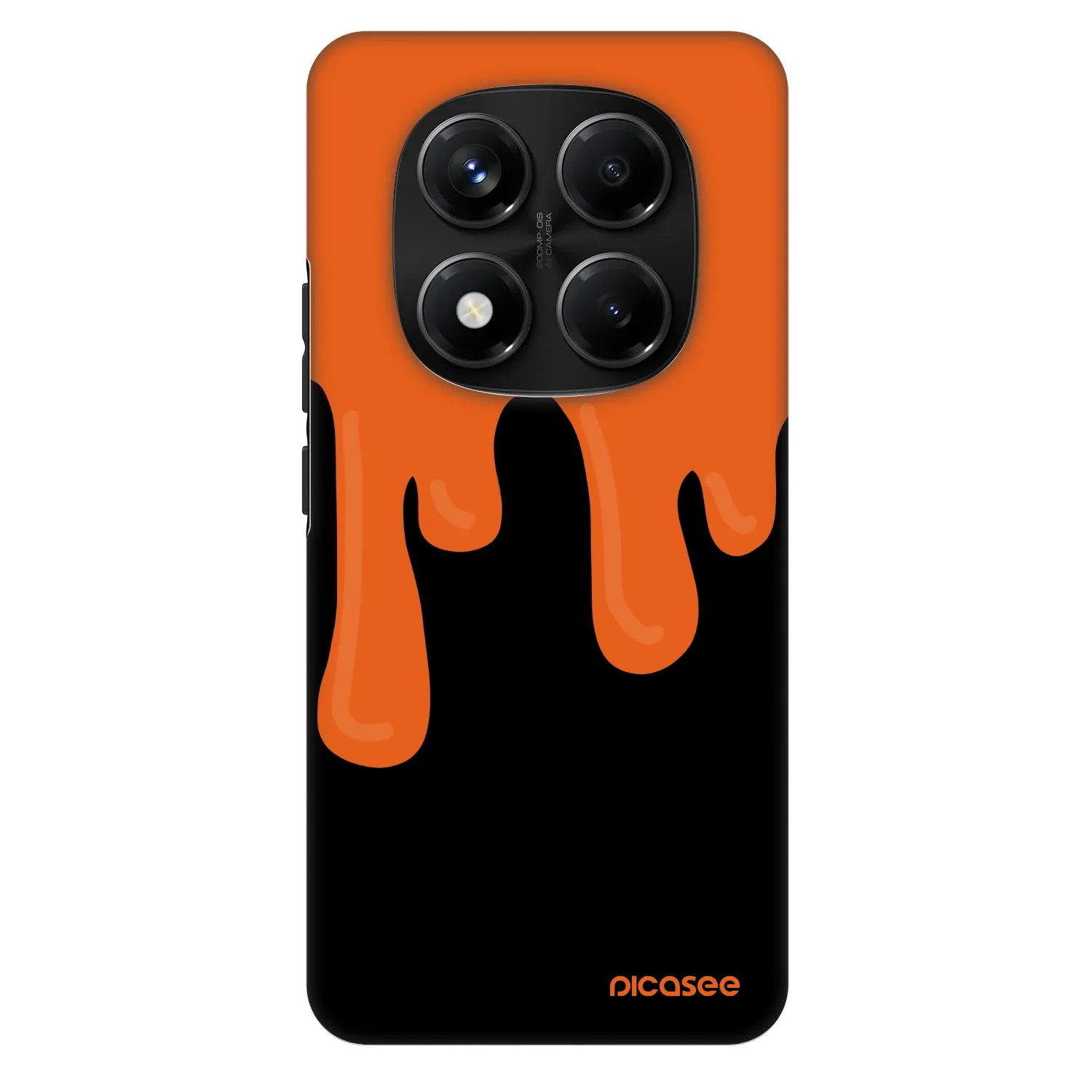 Picasee Fashion Case pro Xiaomi Redmi Note 14 Pro+ 5G - Orange spooky