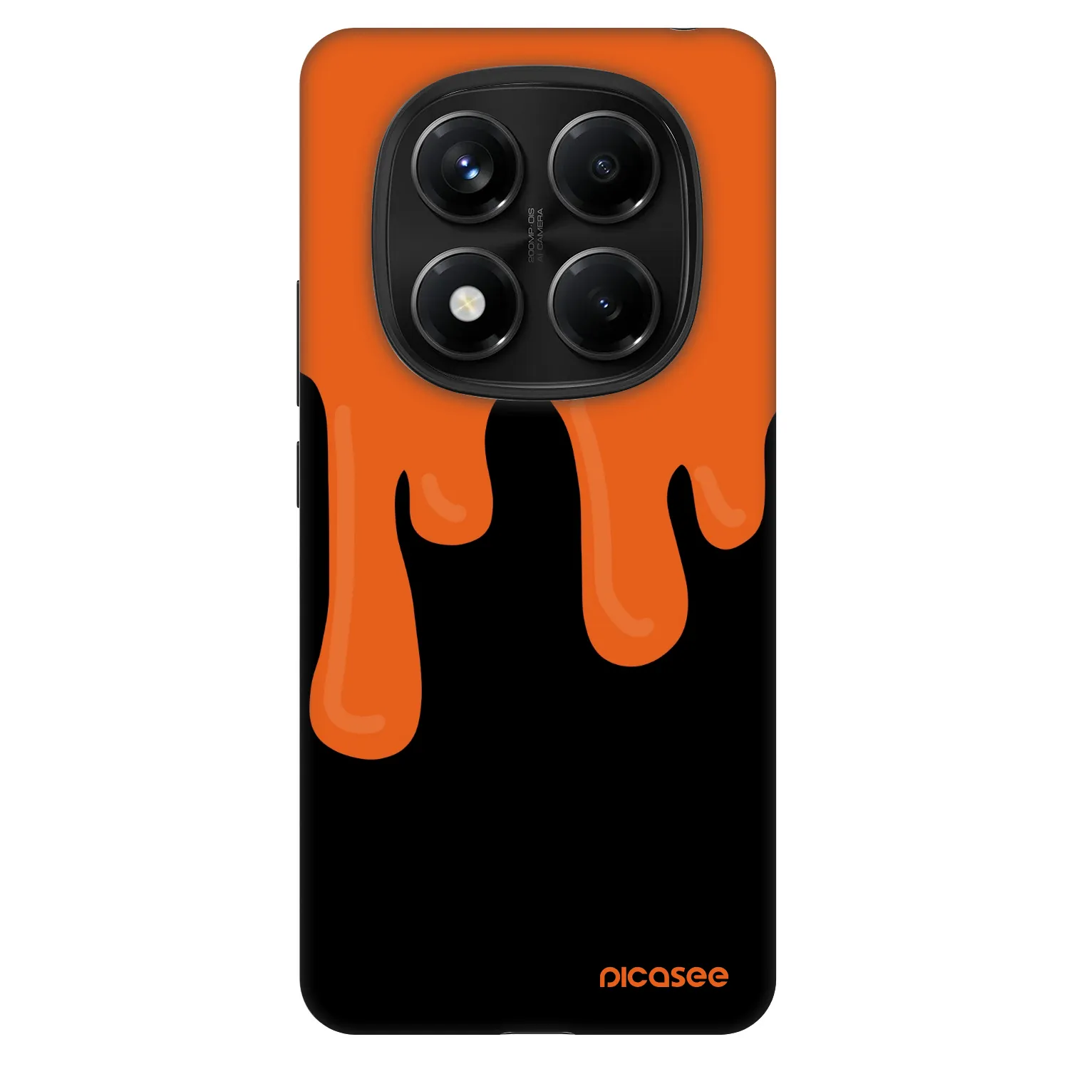 Picasee Fashion Case pro Xiaomi Redmi Note 14 Pro 5G - Orange spooky