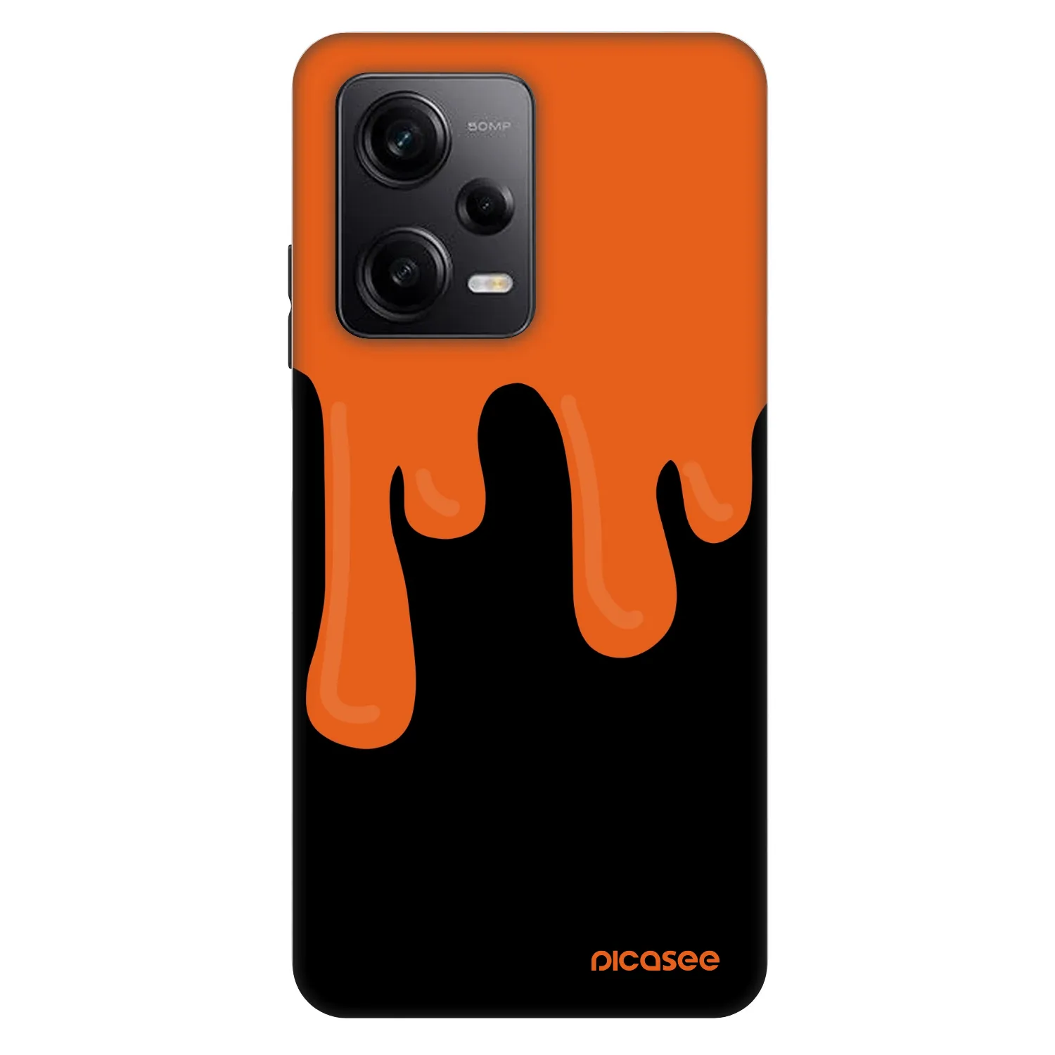 Picasee Fashion Case pro Xiaomi Redmi Note 12 Pro+ 5G - Orange spooky