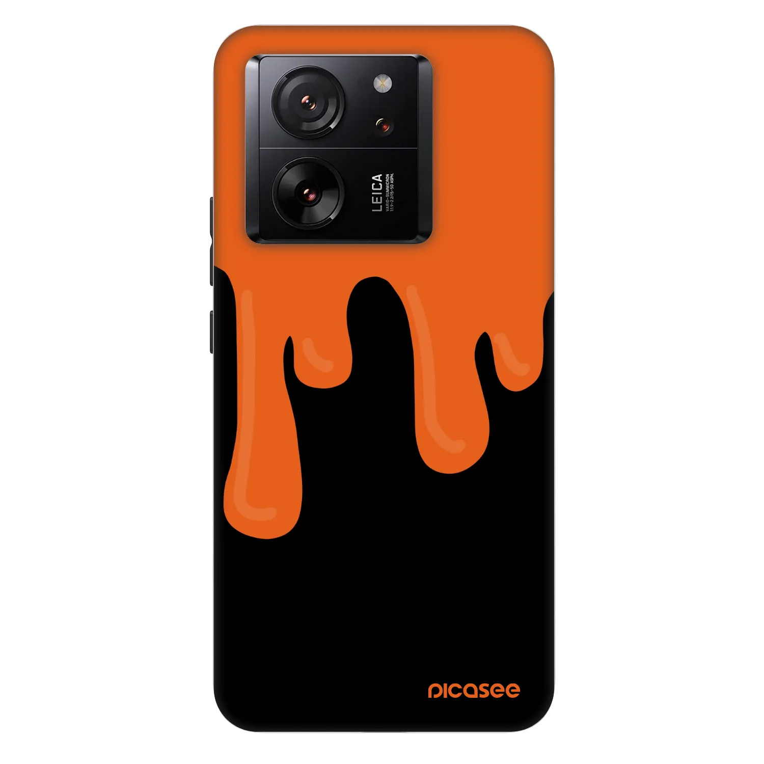 Picasee Fashion Case pro Xiaomi 13T Pro - Orange spooky
