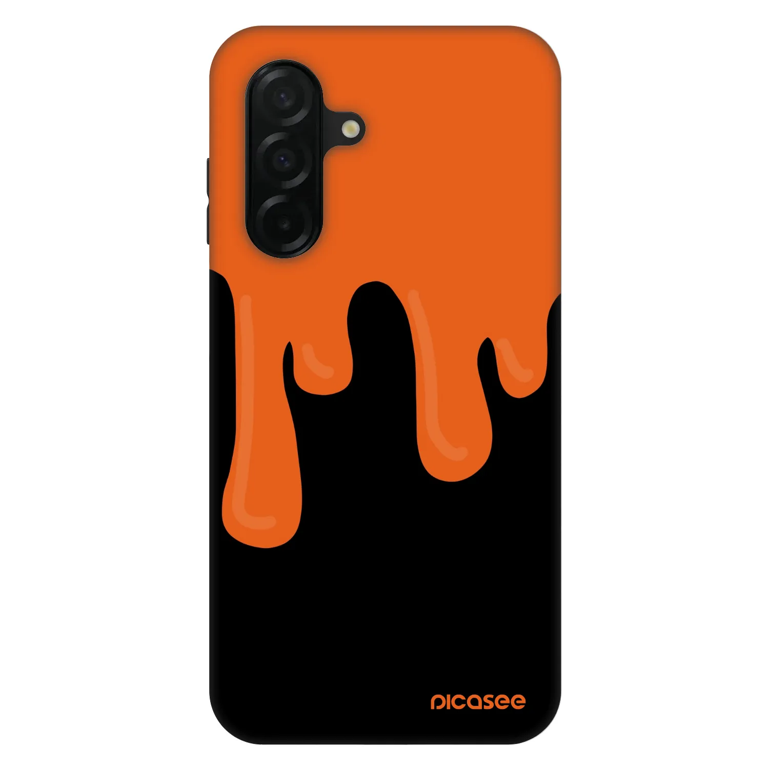 Picasee Fashion Case pro Samsung Galaxy A26 5G A266B - Orange spooky