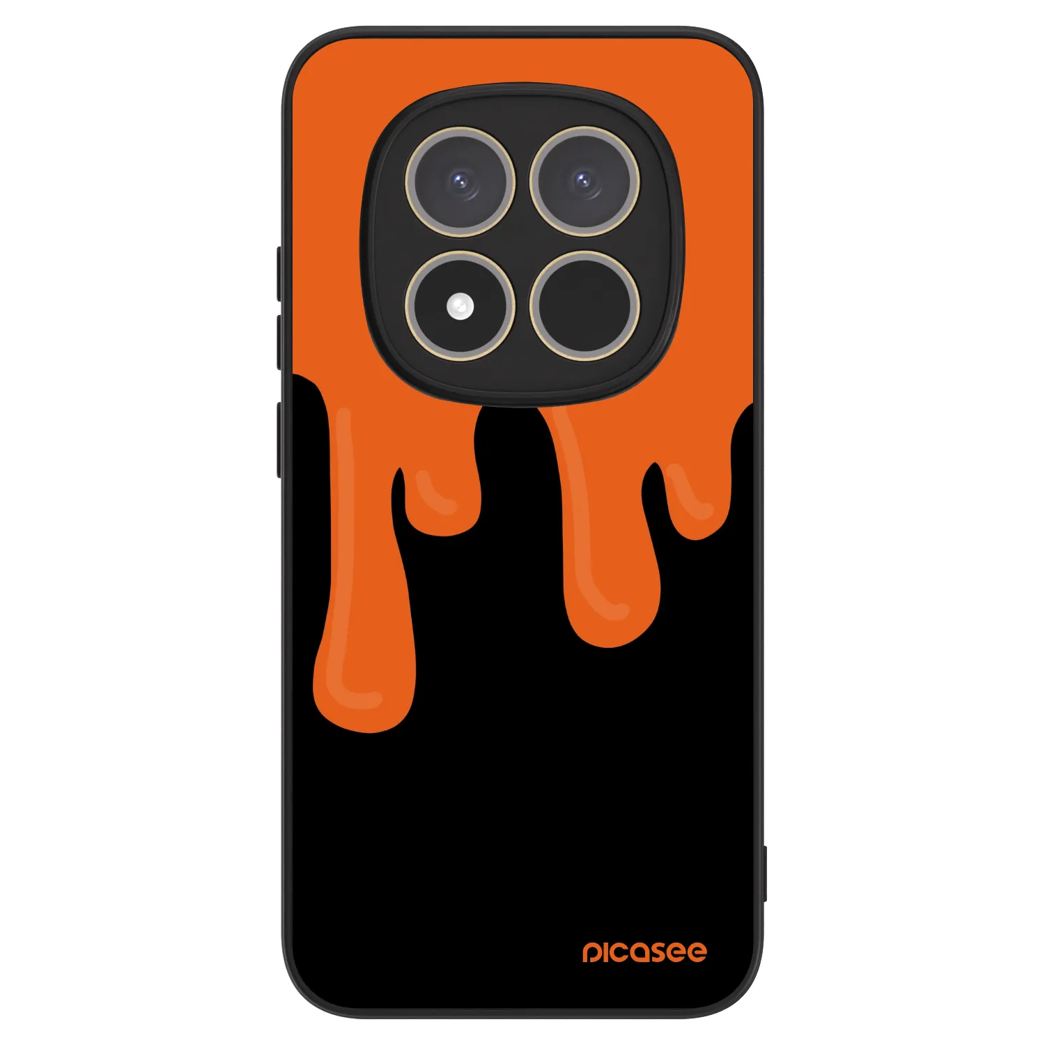 Picasee ULTIMATE CASE pro Xiaomi Redmi Note 15 Pro 4G - Orange spooky