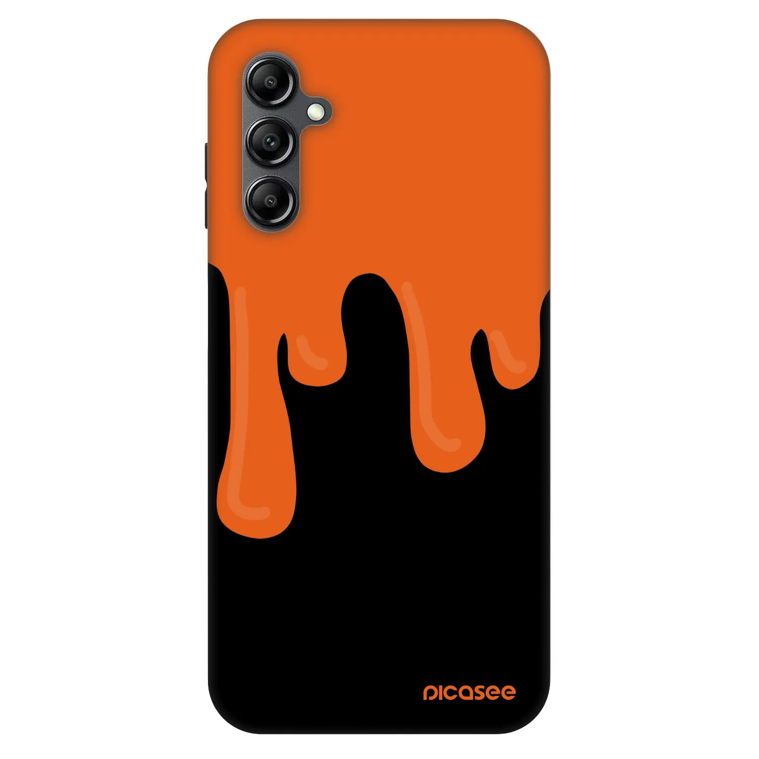 Picasee Fashion Case pro Samsung Galaxy A16 4G - Orange spooky