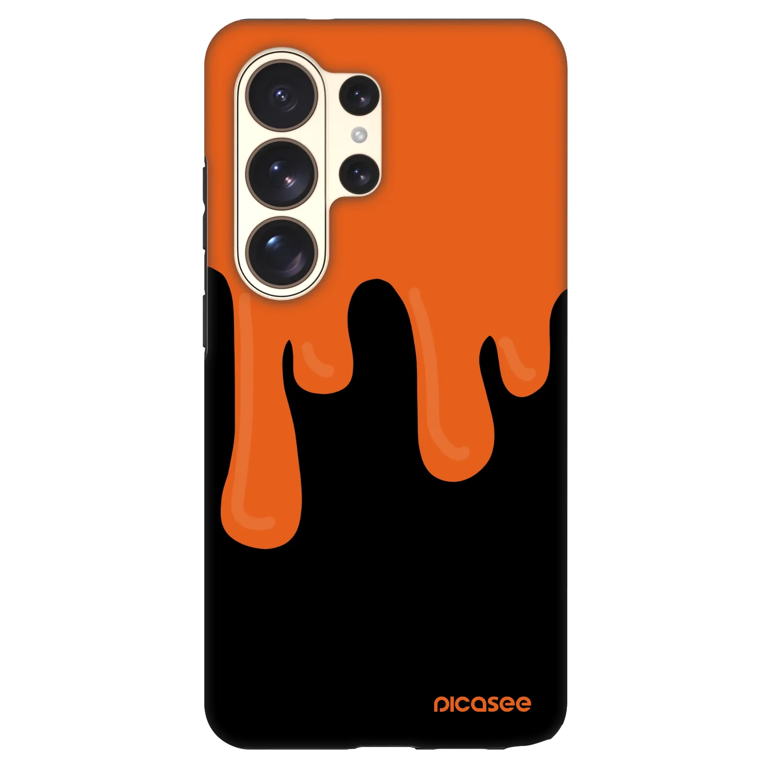 Picasee Fashion Case PowerShare pro Samsung Galaxy S26 Ultra - Orange spooky
